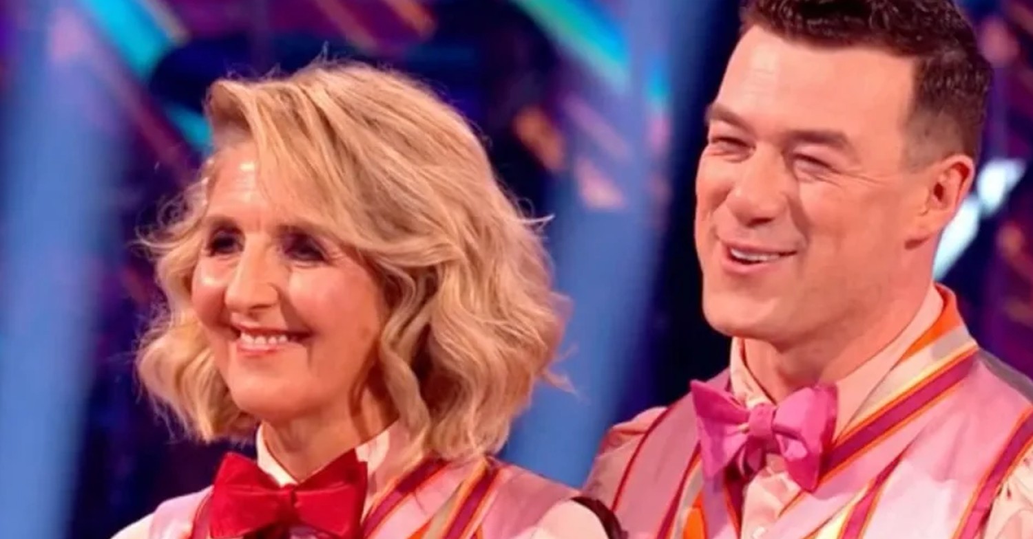 Strictly Come Dancing stars Kaye Adams and Kai 