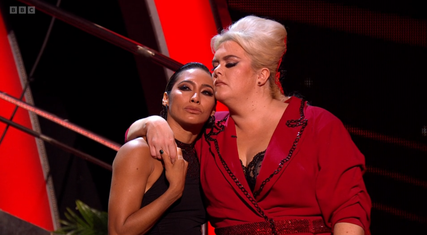 Striclty star Jayde in the week two results show