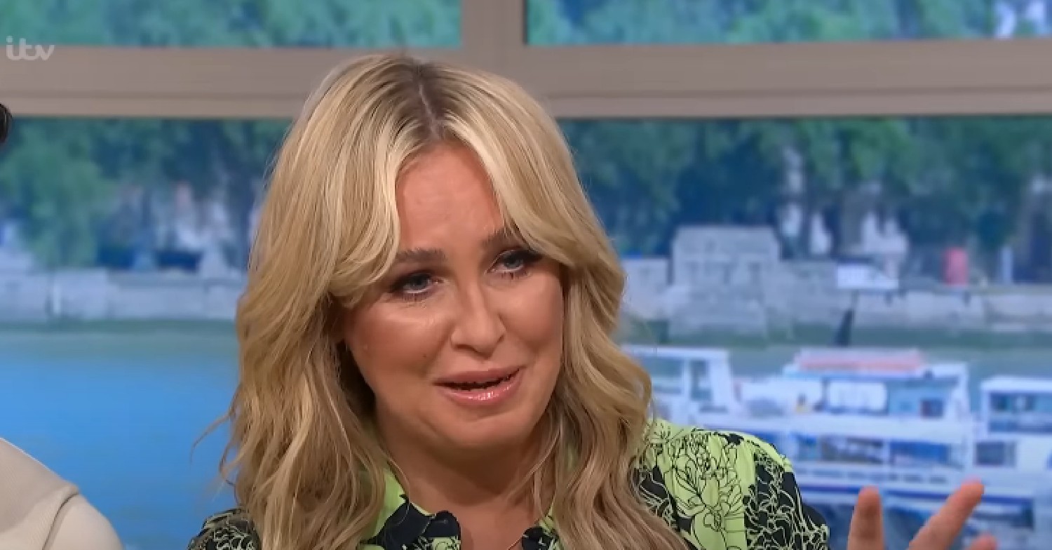 Josie Gibson talking on This Morning