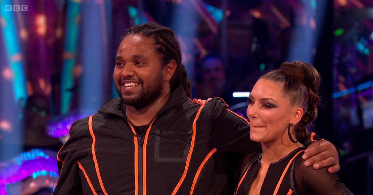 Hamza Yassin and Jowita Pryztal on Strictly Come Dancing 2022 
