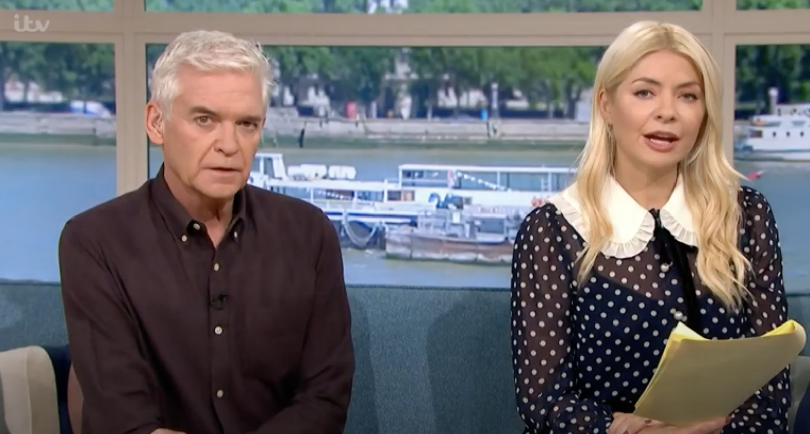 Holly Willoughby and Philip Schofield present This Morning 