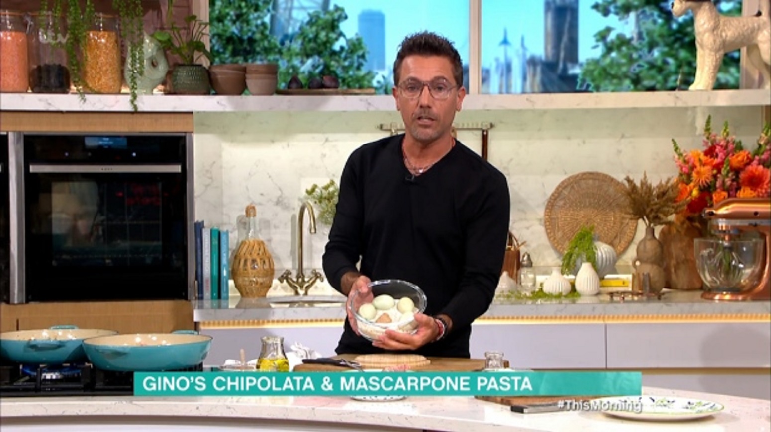 Gino on This Morning today cooking