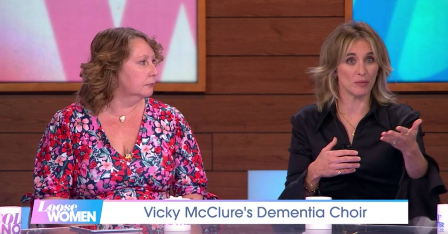 Vicky McClure spoke about dementia on Loose Women today