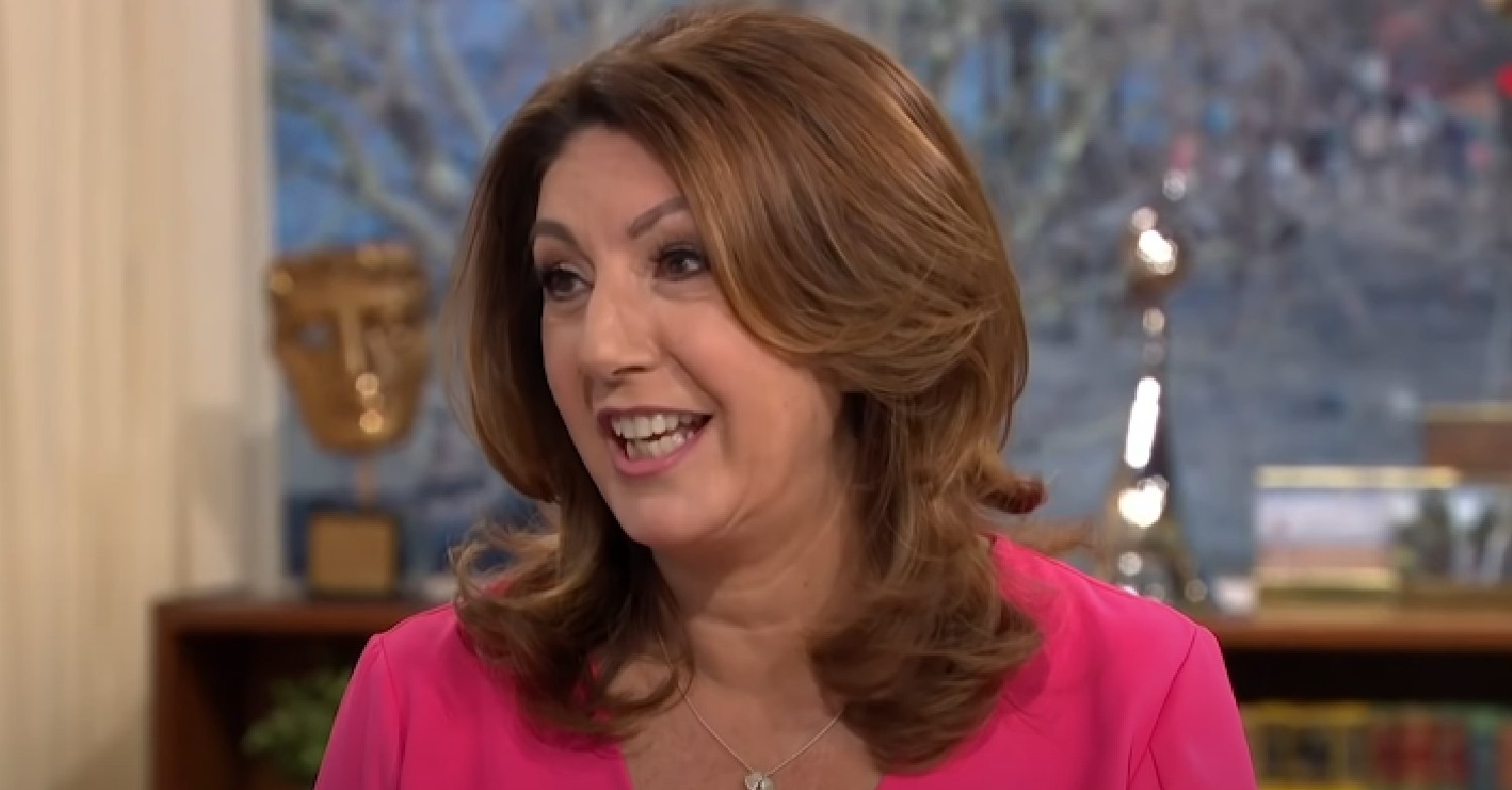 Jane McDonald smiles on This Morning