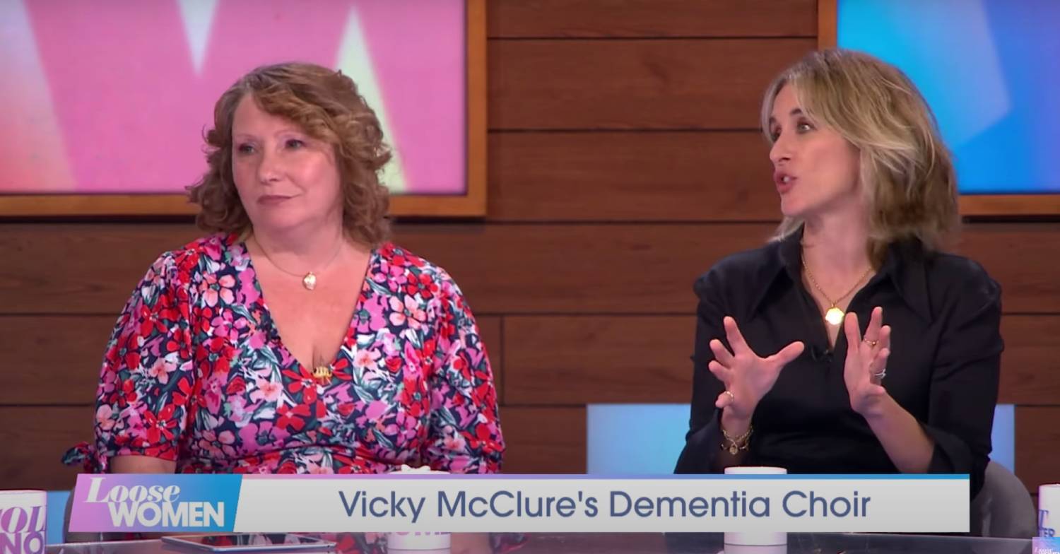 Vicky McClure had blonde hair on Loose Women today