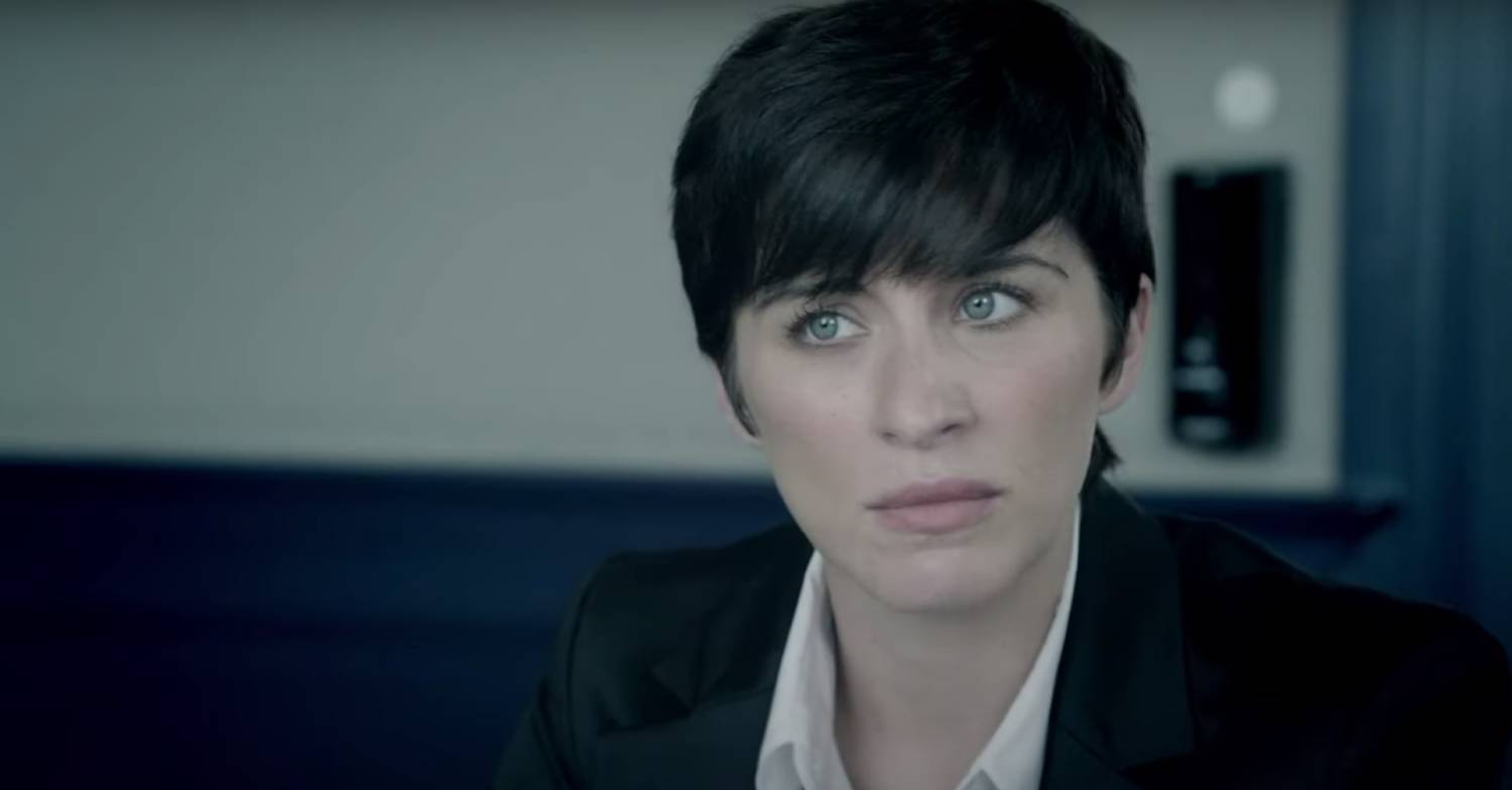 Vicky McClure in character as Kate Fleming