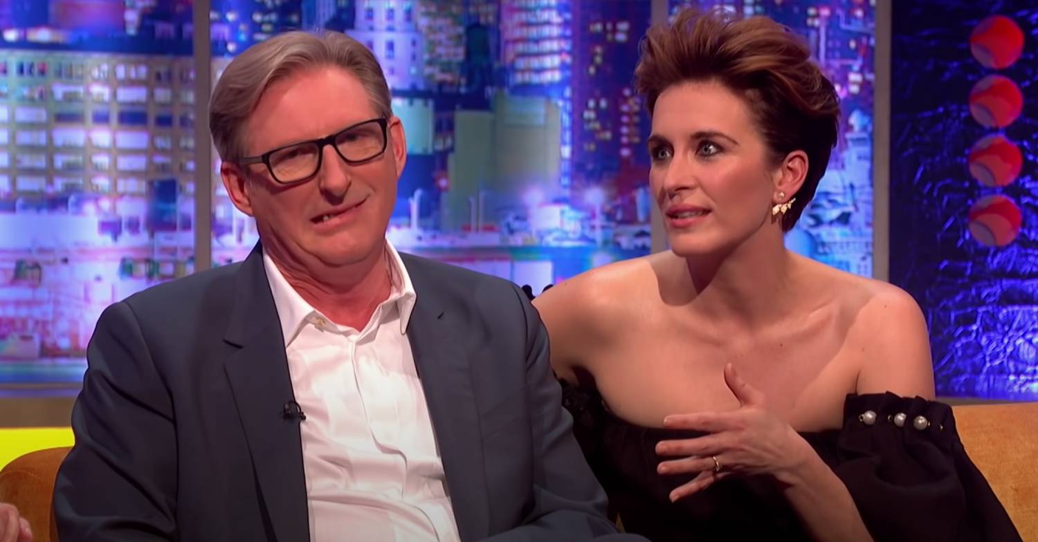 Vicky McClure with Line of Duty co-star Adrian Dunbar