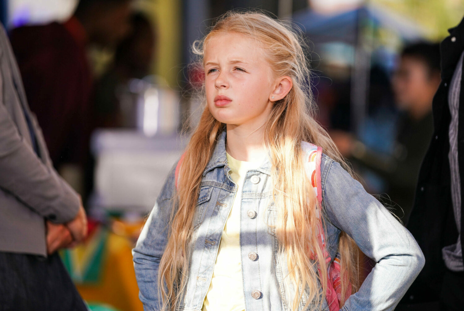 EastEnders Lexi looking mad with her hands on her hips