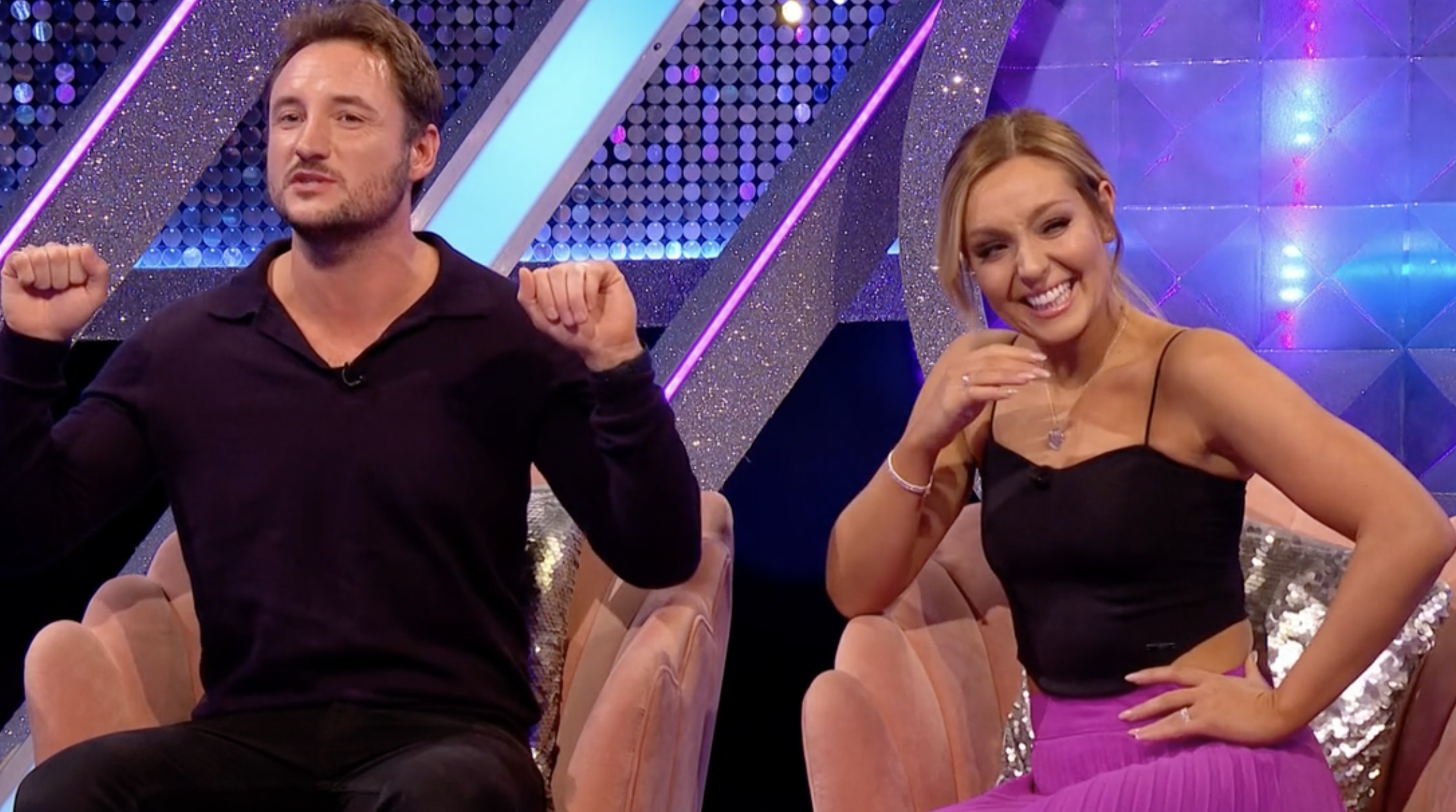 James Bye and Amy Dowden on Strictly - It Takes Two
