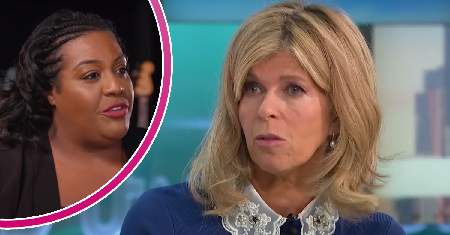Alison Hammond speaks, Kate Garraway looks surprised