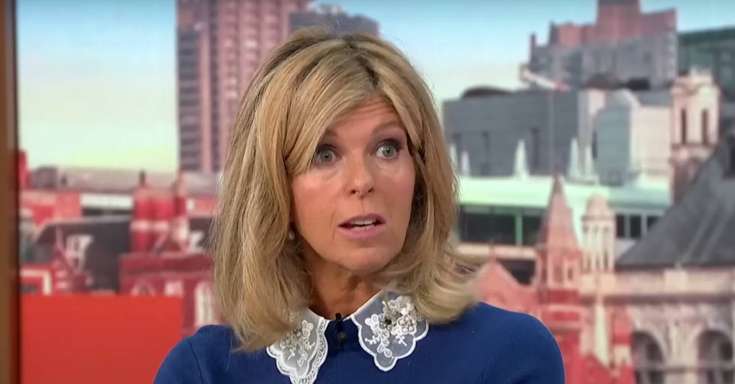 Kate Garraway looks shocked