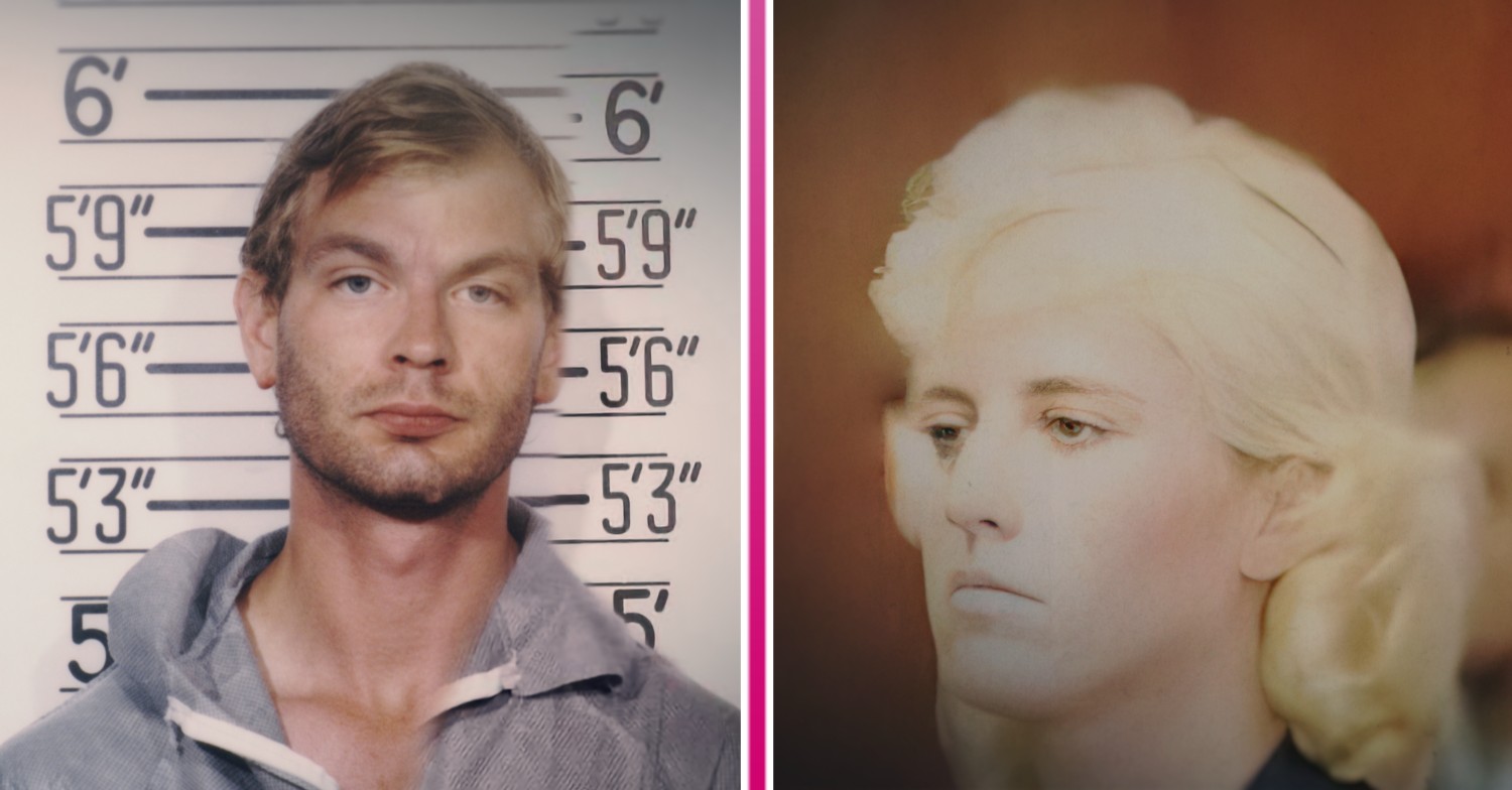Jeffrey Dahmer and Wendy Patrickus frowning