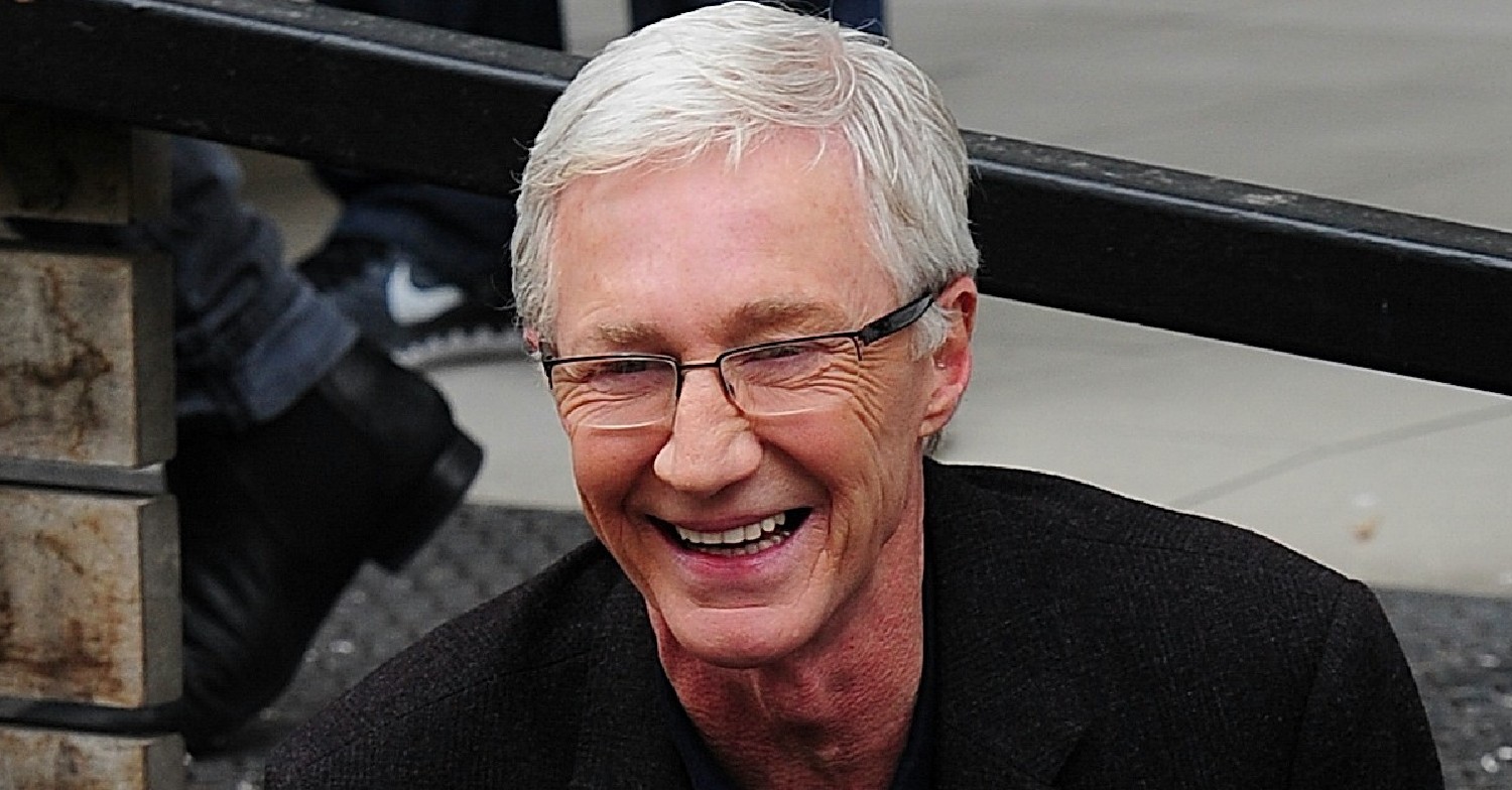 Paul O'Grady smiling outside ITV Studios