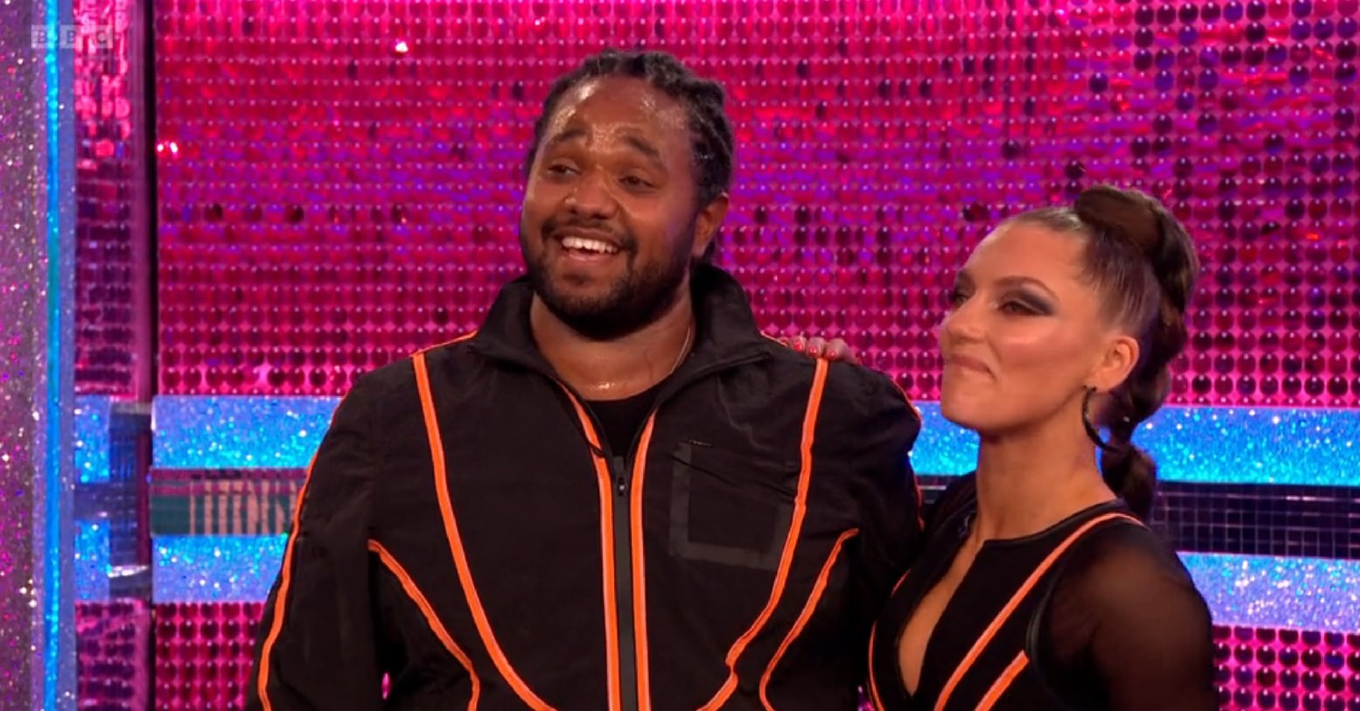 Hamza Yassin and Jowita Pryztal on Strictly Come Dancing 2022