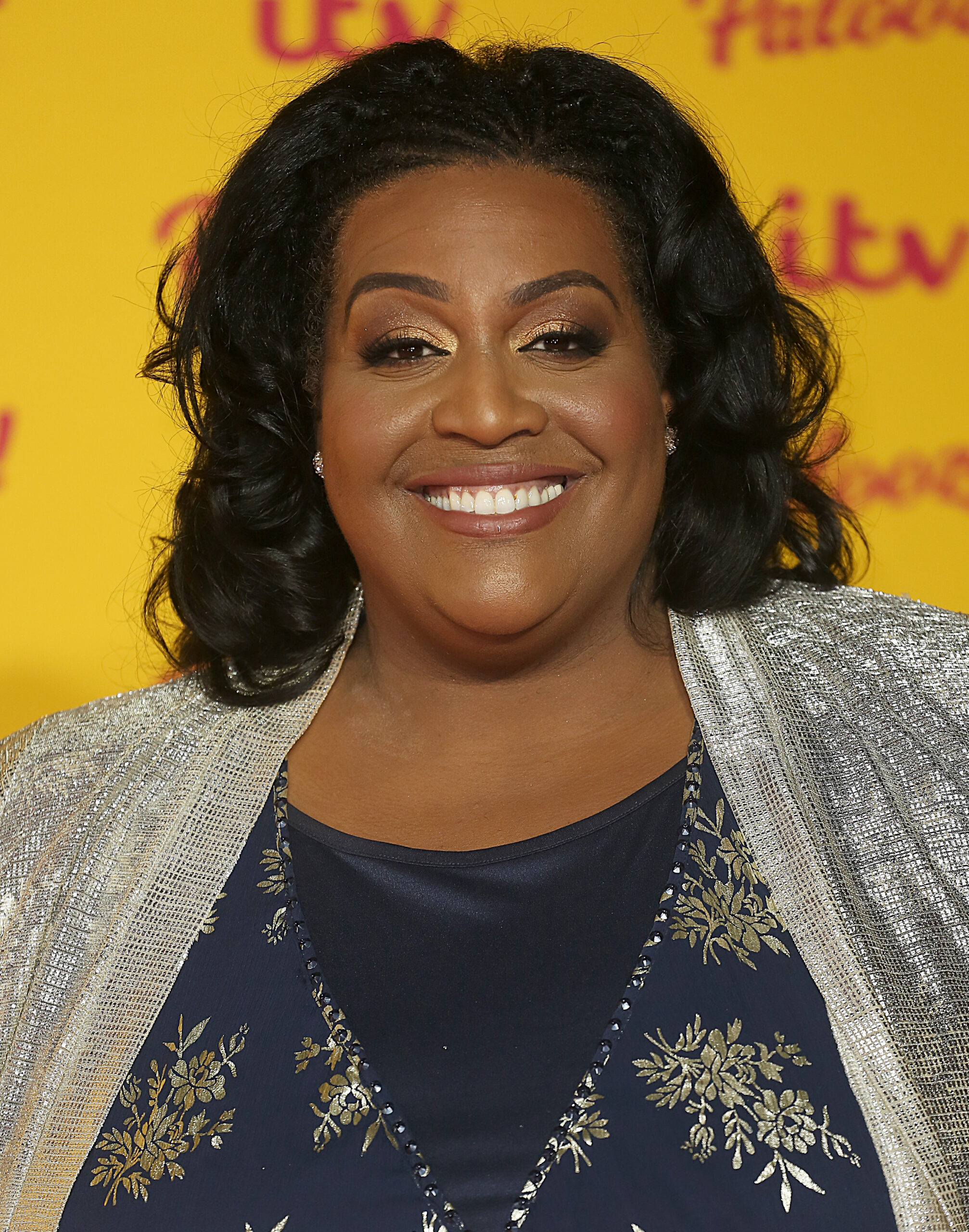 Alison Hammond smiling at Camera
