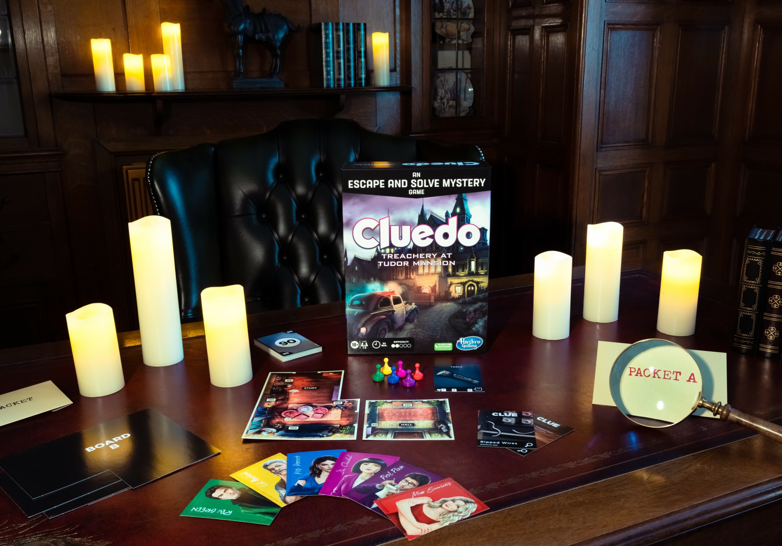 Cluedo game for Halloween 2023