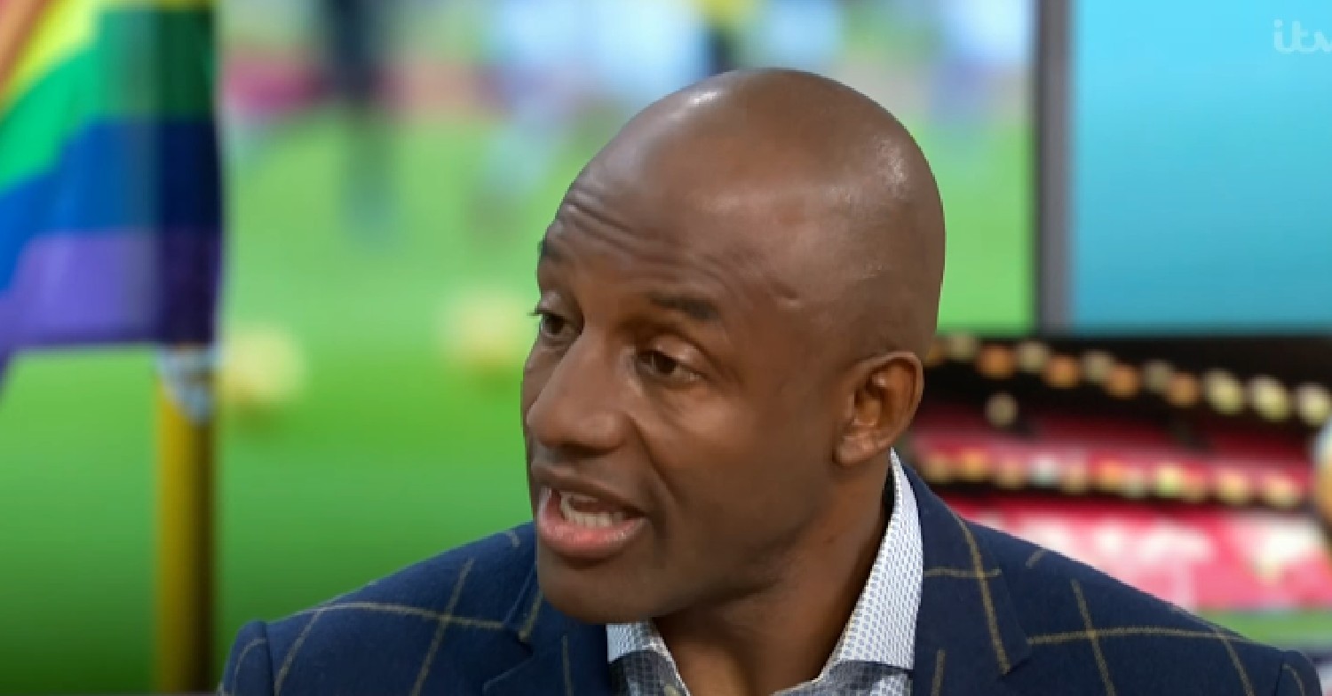 John Fashanu speaking on GMB