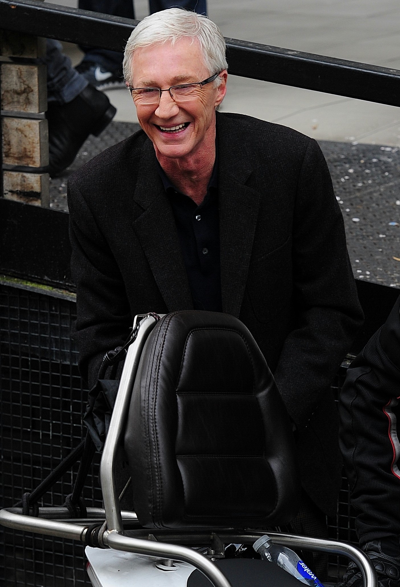 Paul O'Grady smiles outside ITV Studios