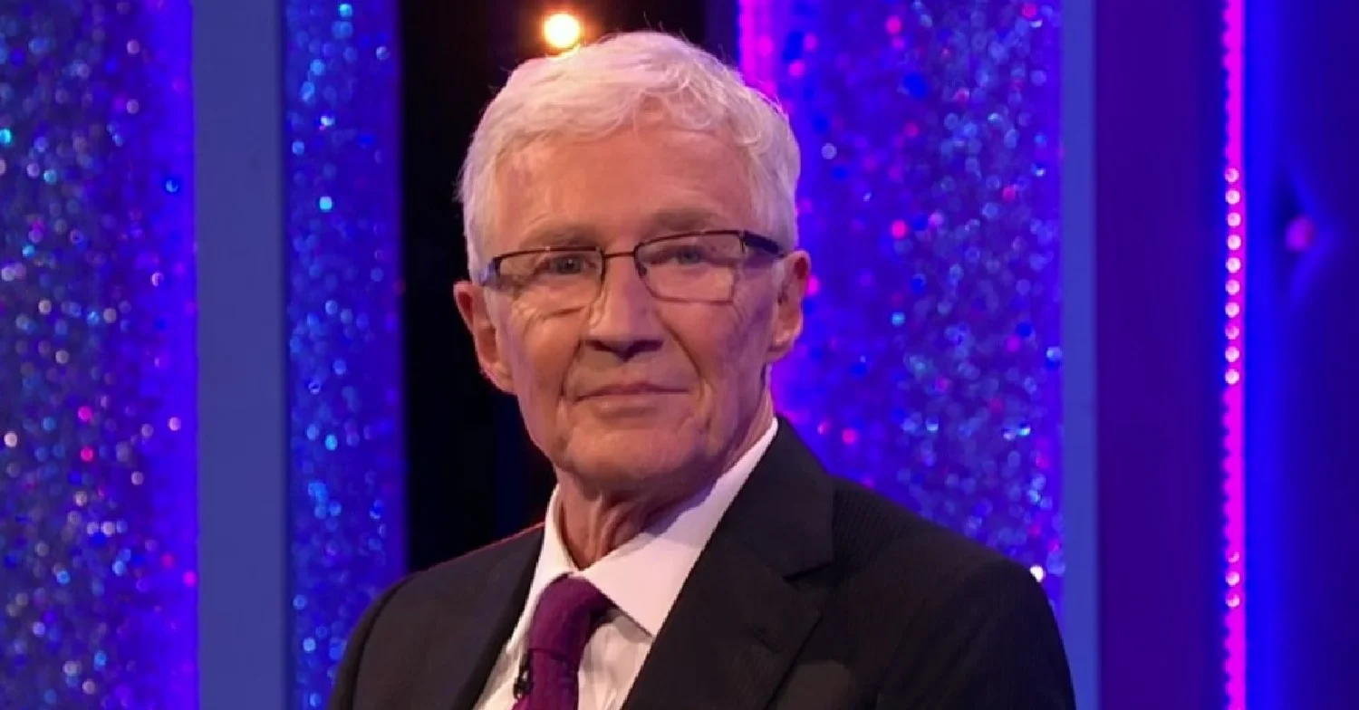 Paul O'Grady looking to the camera 