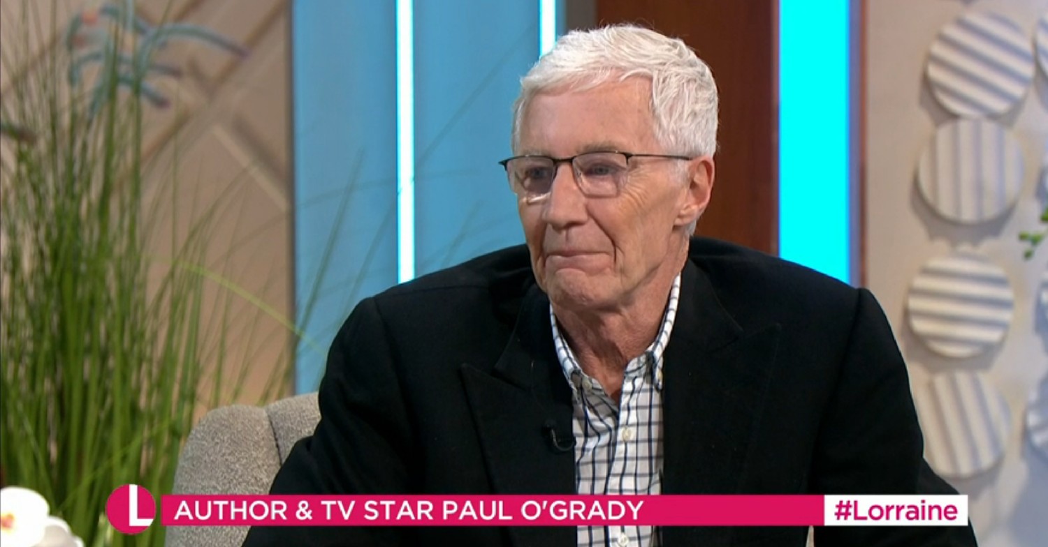 Paul O'Grady on Lorraine today