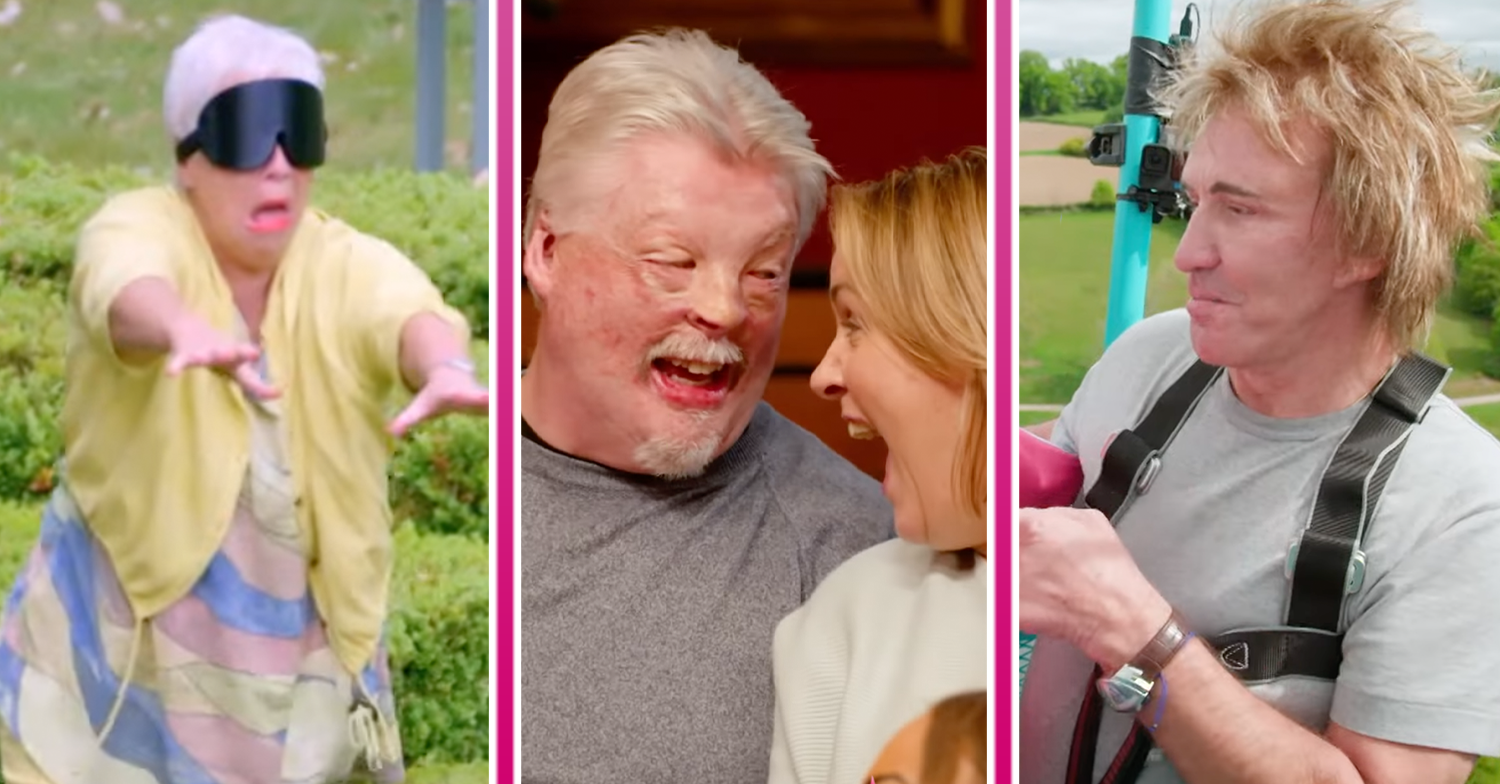 Denise Welch and co-stars on Unbreakable