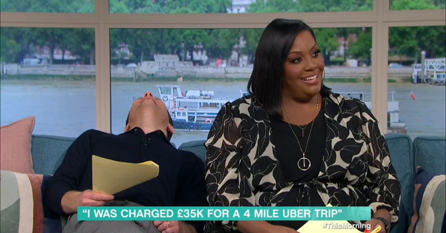 Dermot O'Leary and Alison Hammond on This Morning today