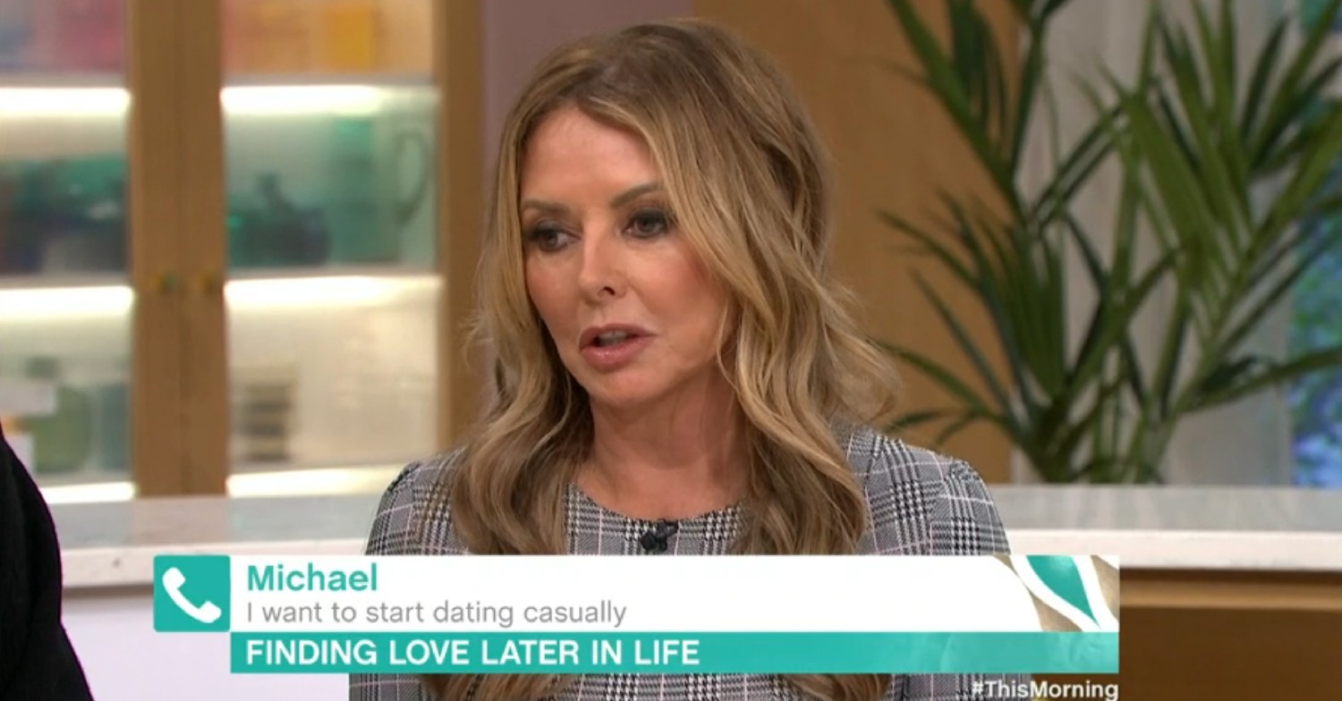 Carol Vorderman on This Morning today 