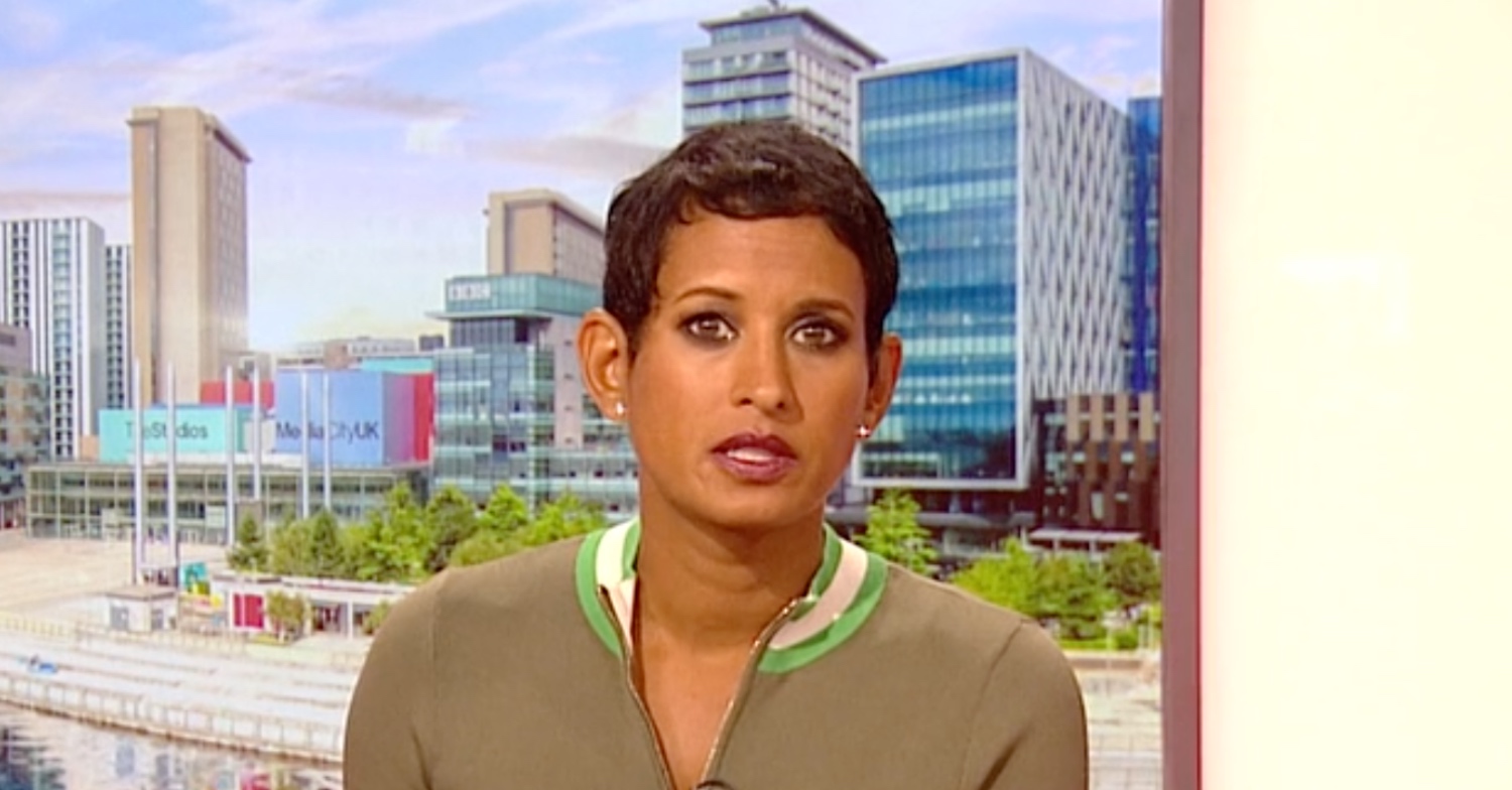Naga Munchetty on BBC Breakfast
