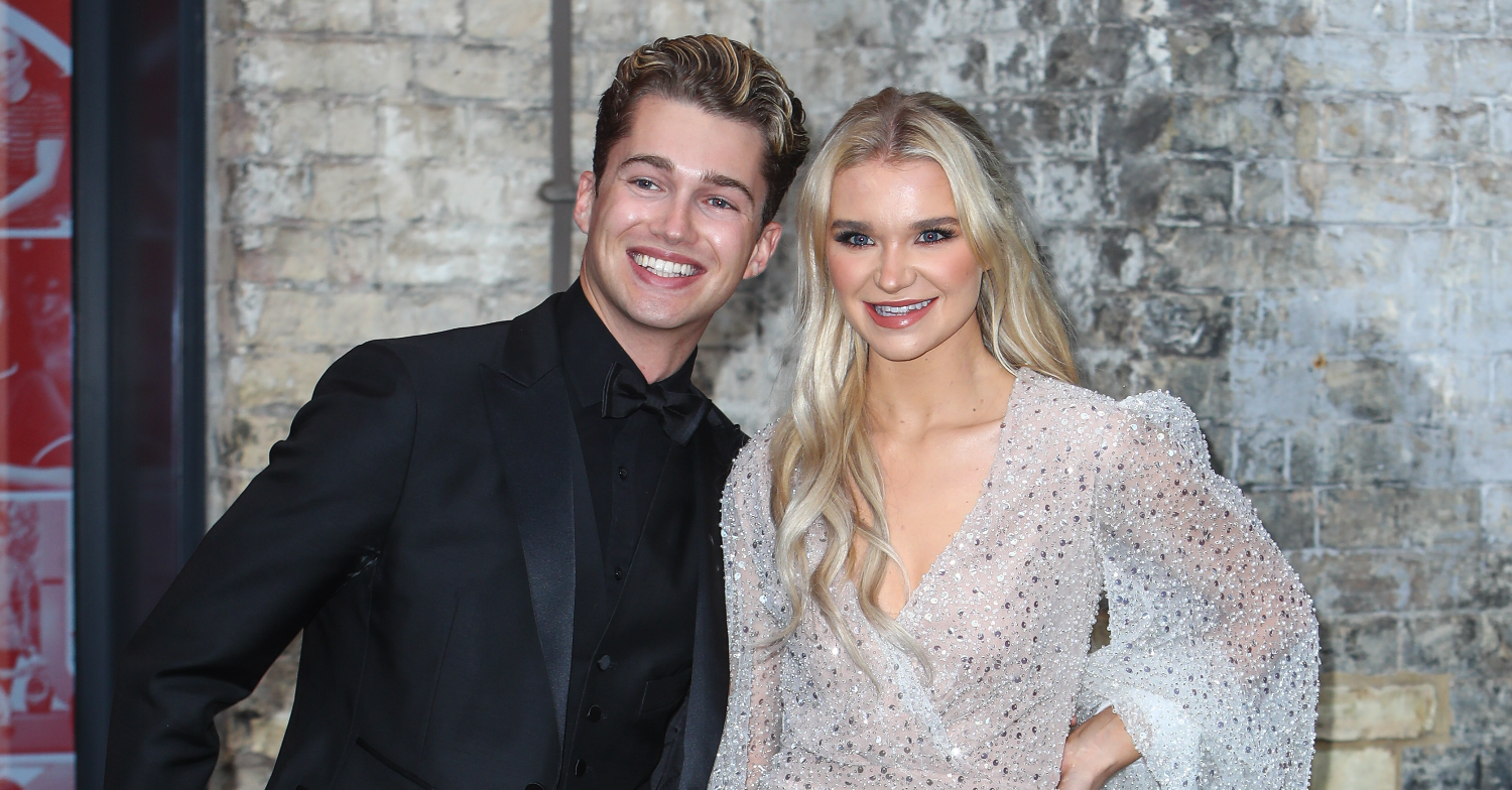 AJ and Abbie smiling