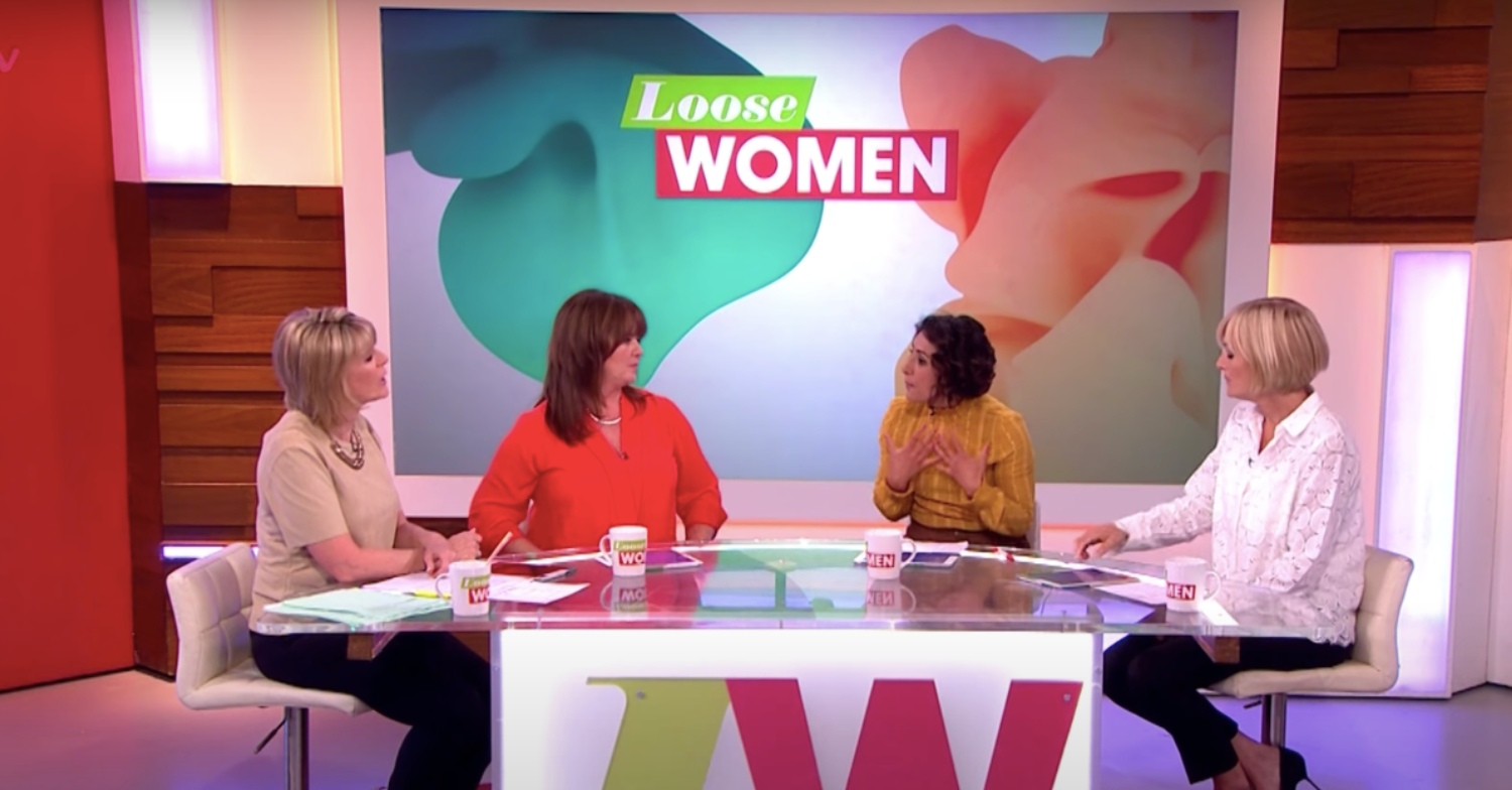 Saira on loose women