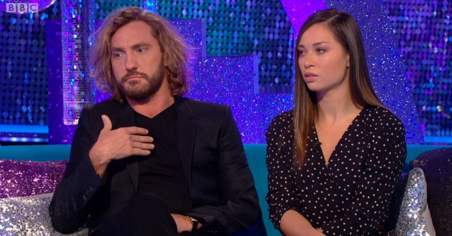  Strictly star's Seann and Katya on It Takes Two