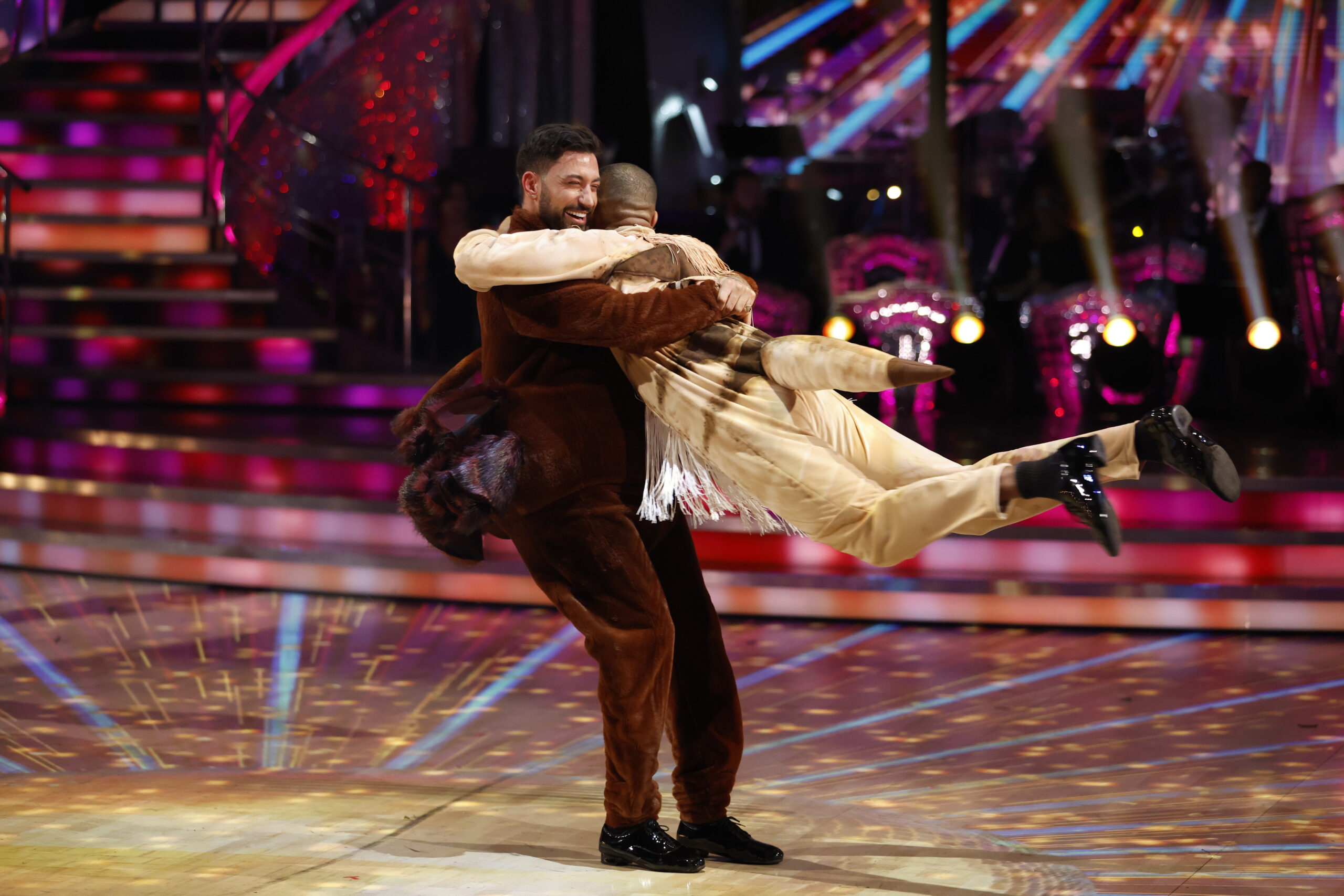 Giovanni Pernice and Richie Anderson share their final dance