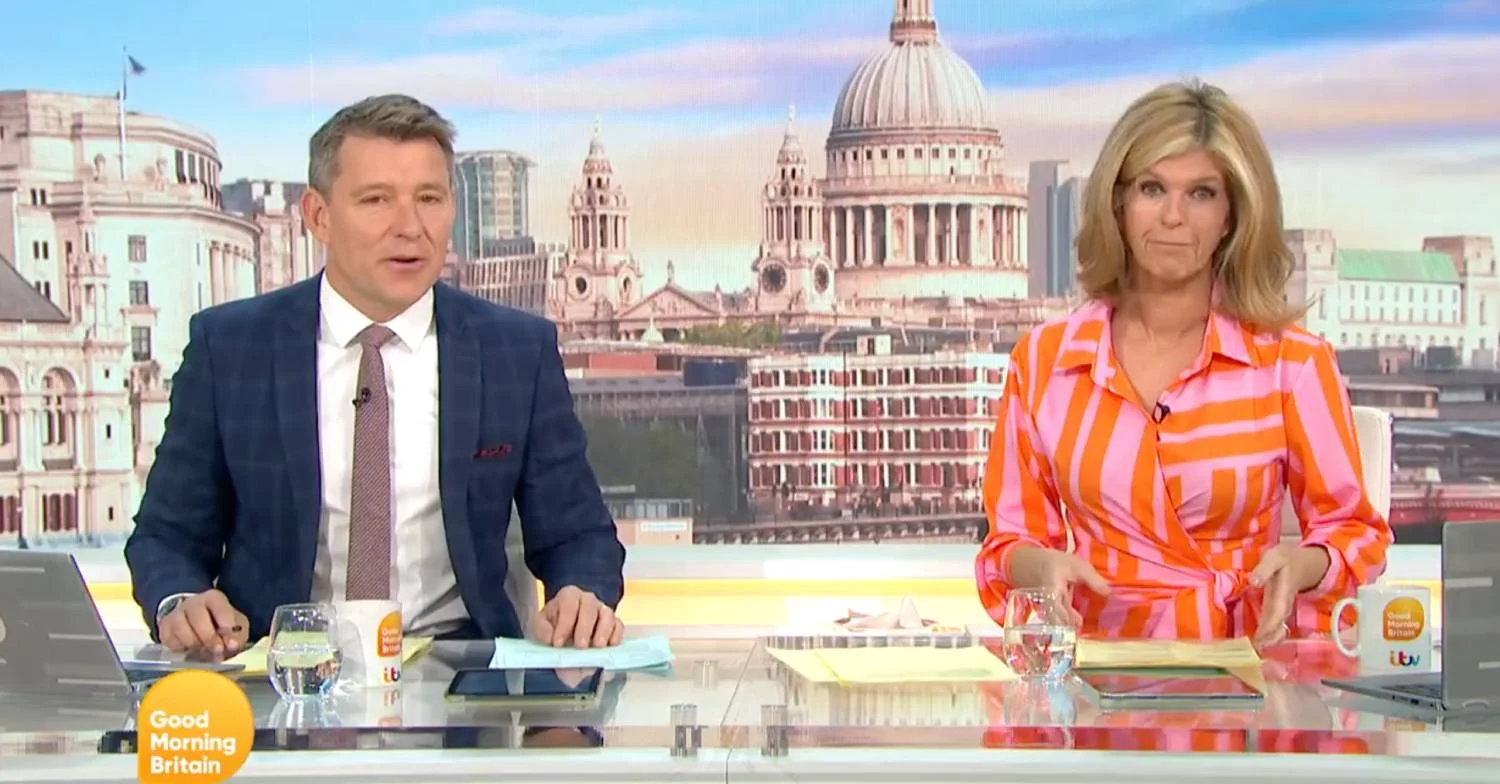 Ben Shephard, Kate Garraway on GMB today