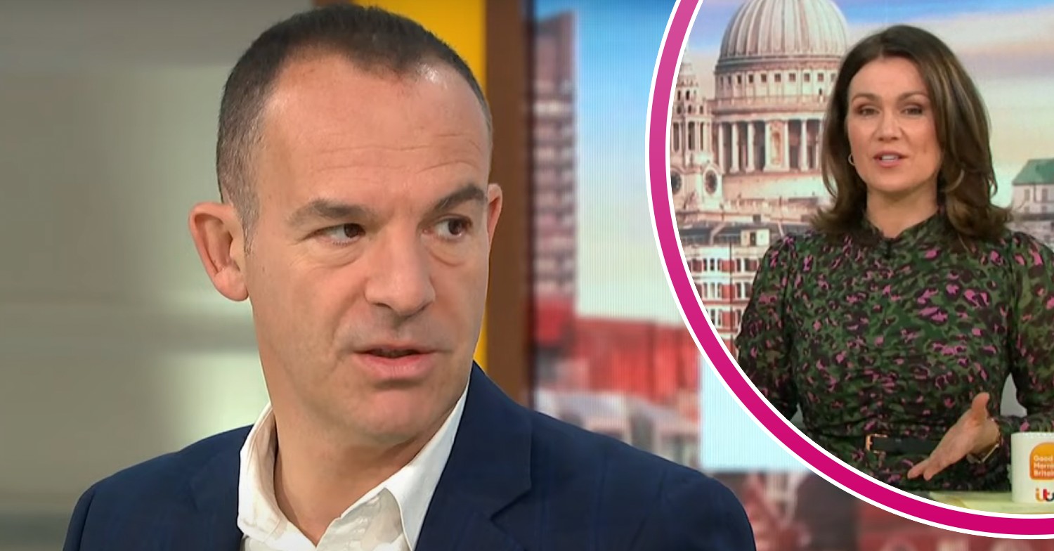 Martin Lewis and Susanna Reid on GMB today