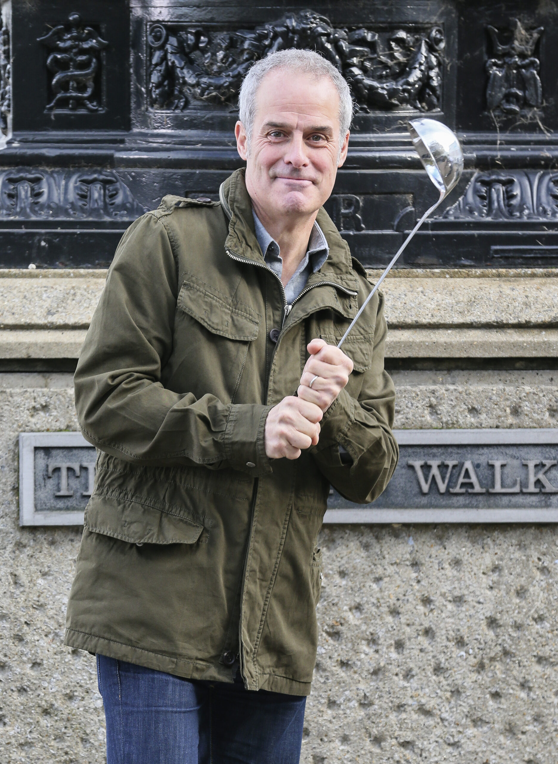 ITV star Phil Vickery smiling