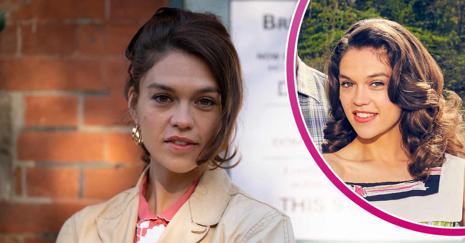 Sabrina Bartlett playing Mariette in The Larkins