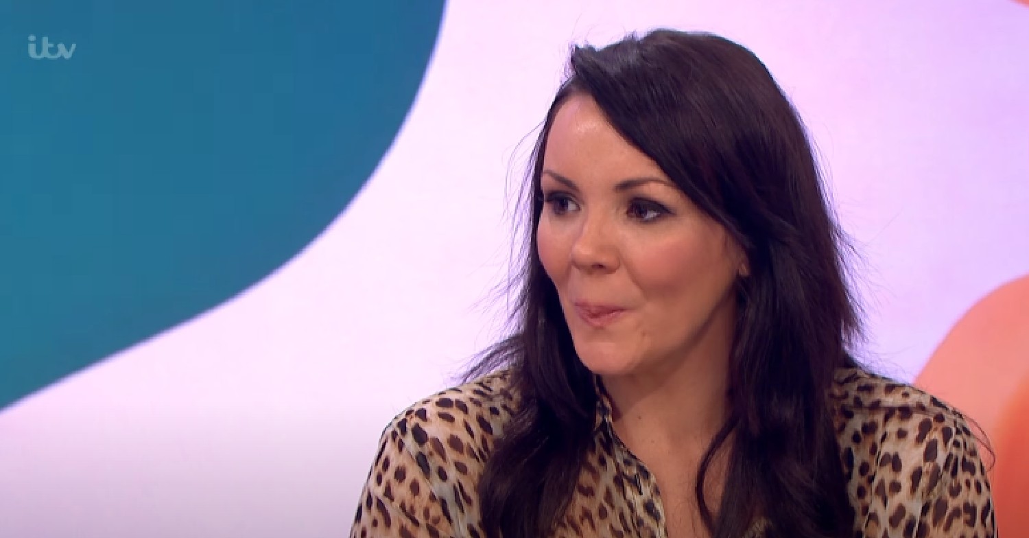 Martine McCutcheon talking on Loose Women