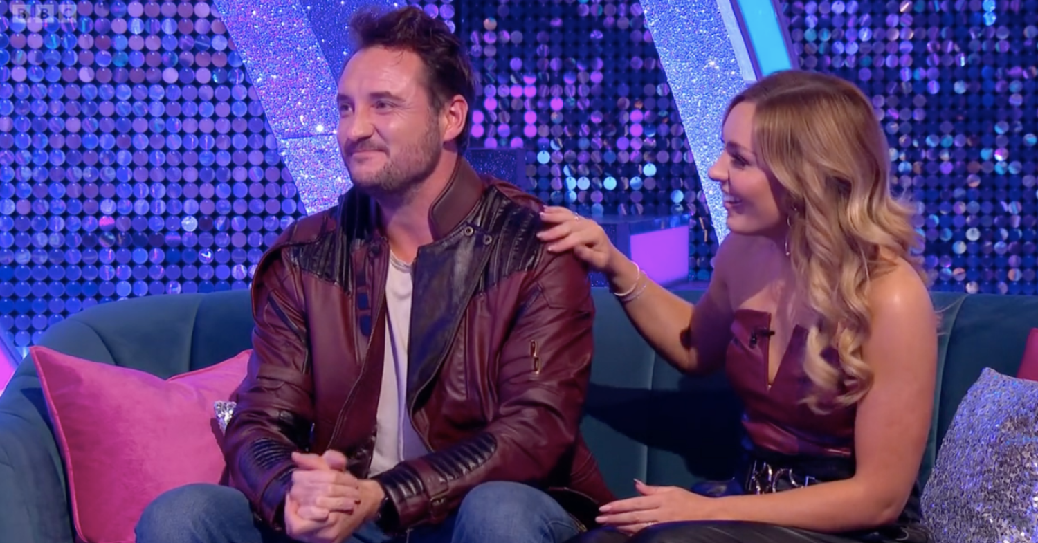 James Bye and Amy Dowden on Strictly It Takes Two