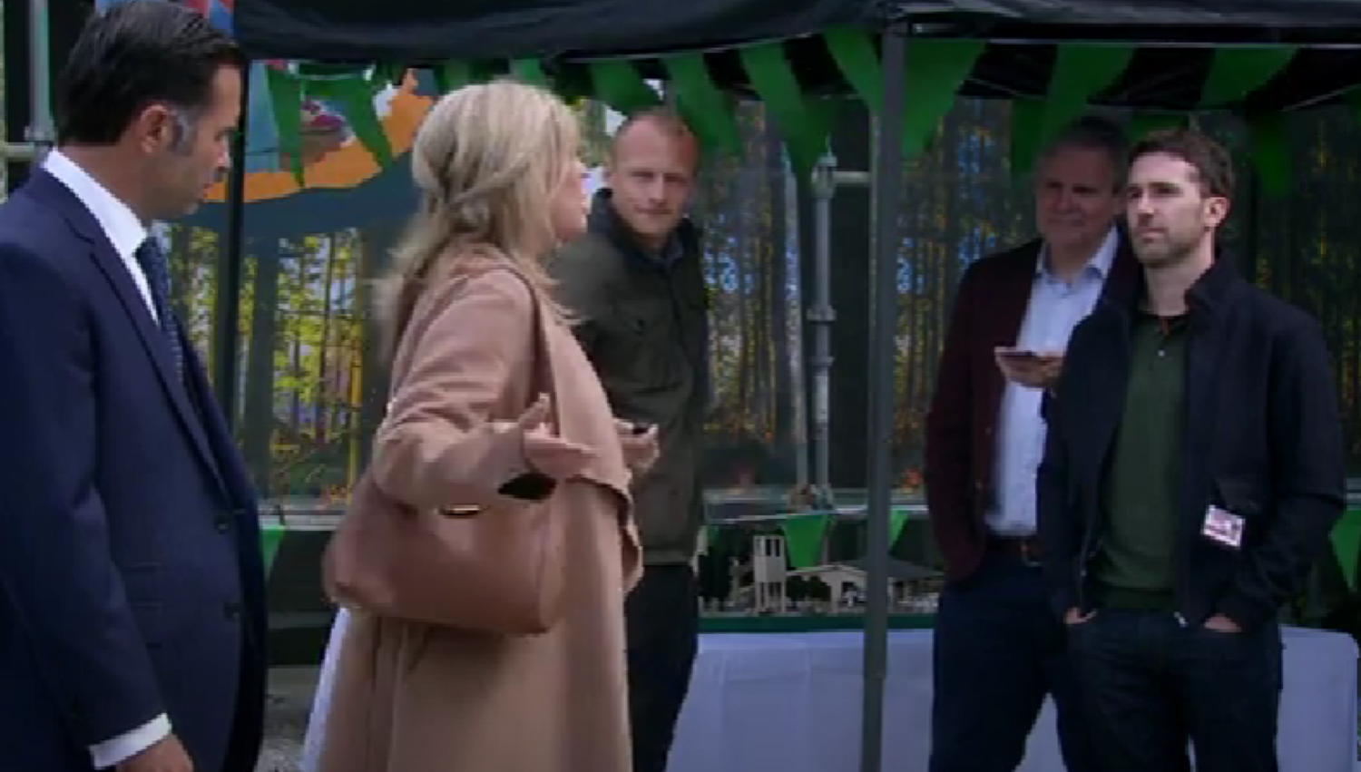 Kim and Graham at the HOP Emmerdale 