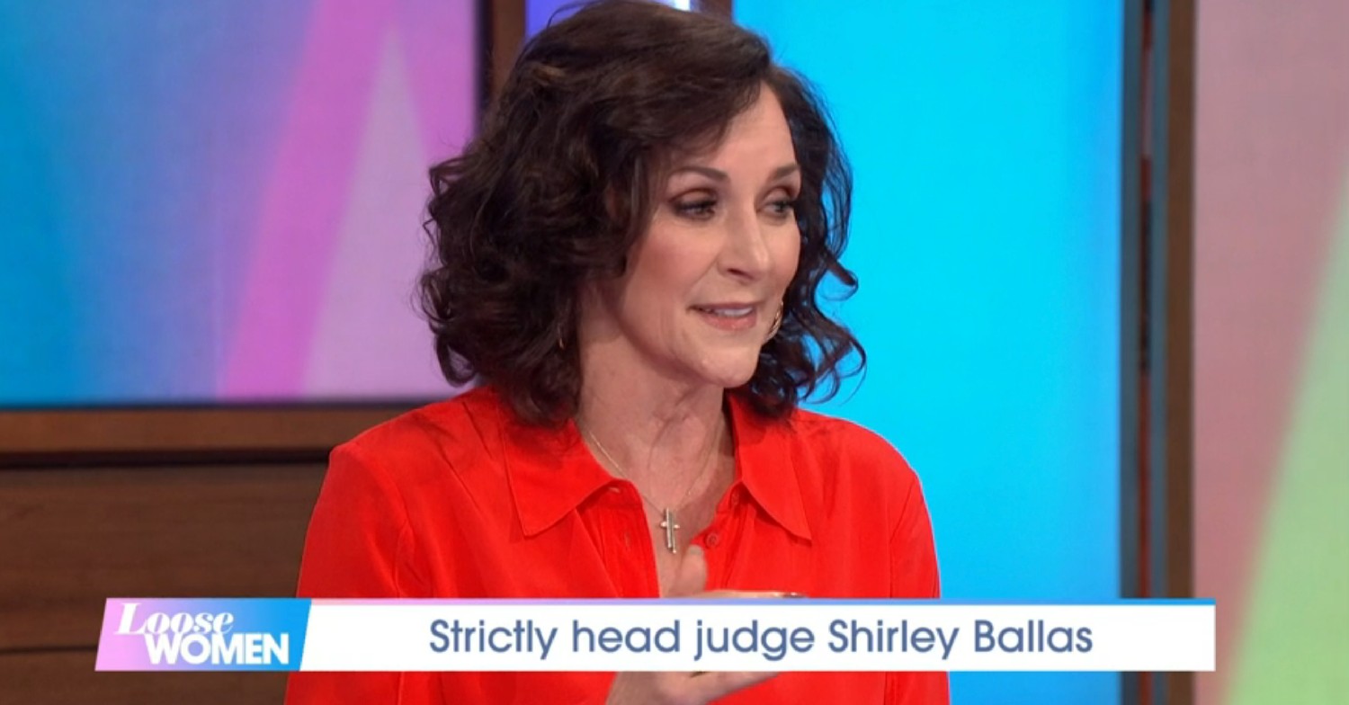 Shirley Ballas on Loose Women today