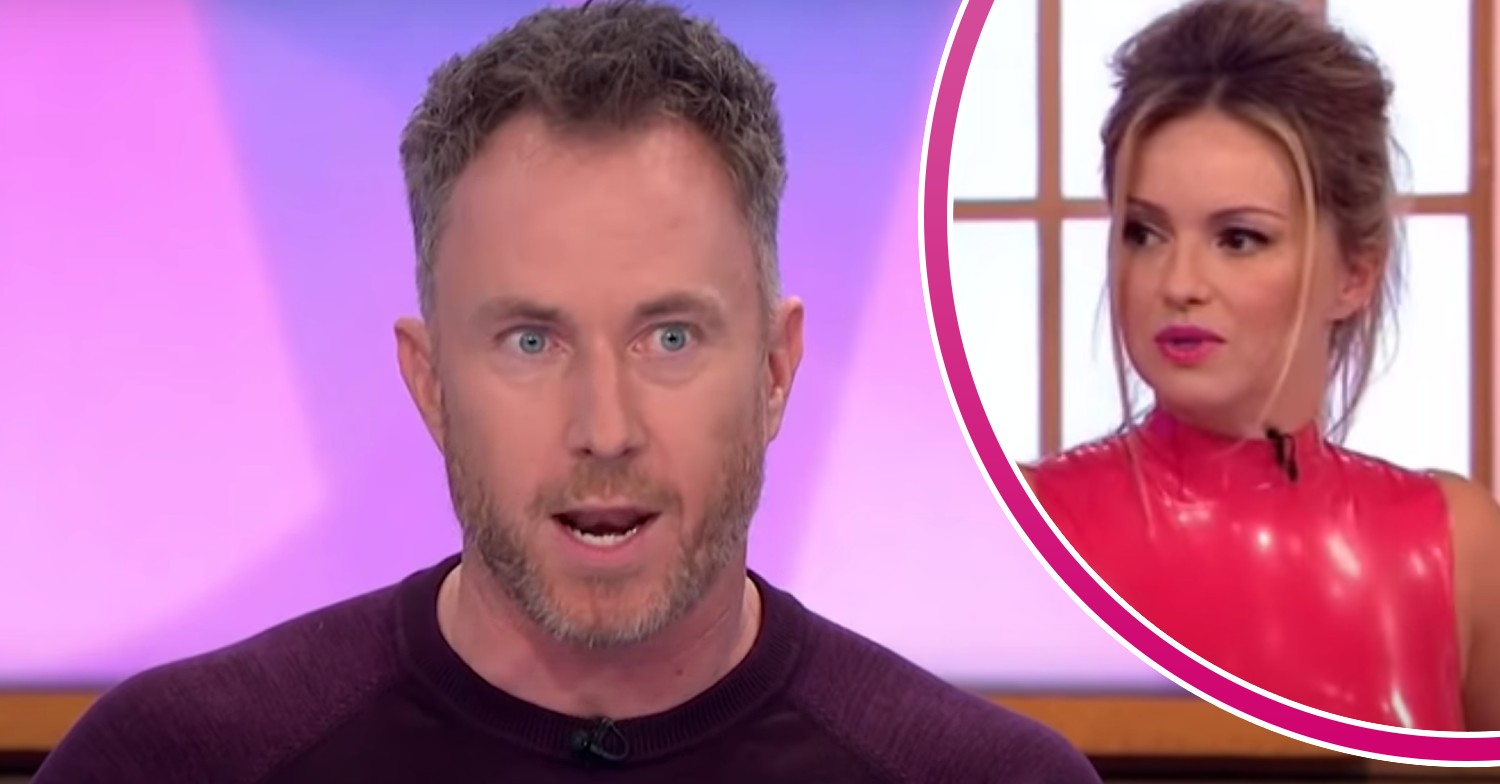 Strictly star James Jordan and Ola Jordan look shocked