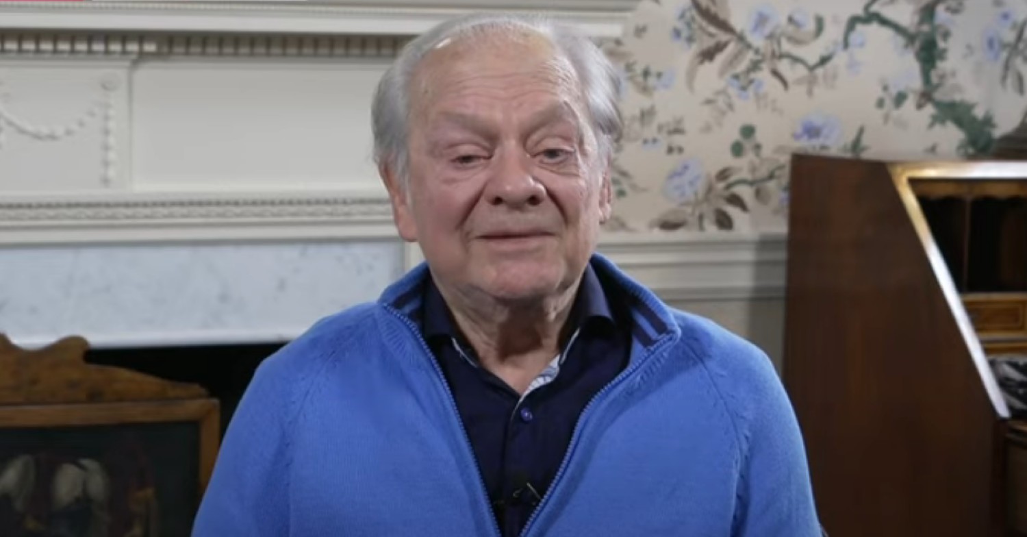 Sir David Jason during interview
