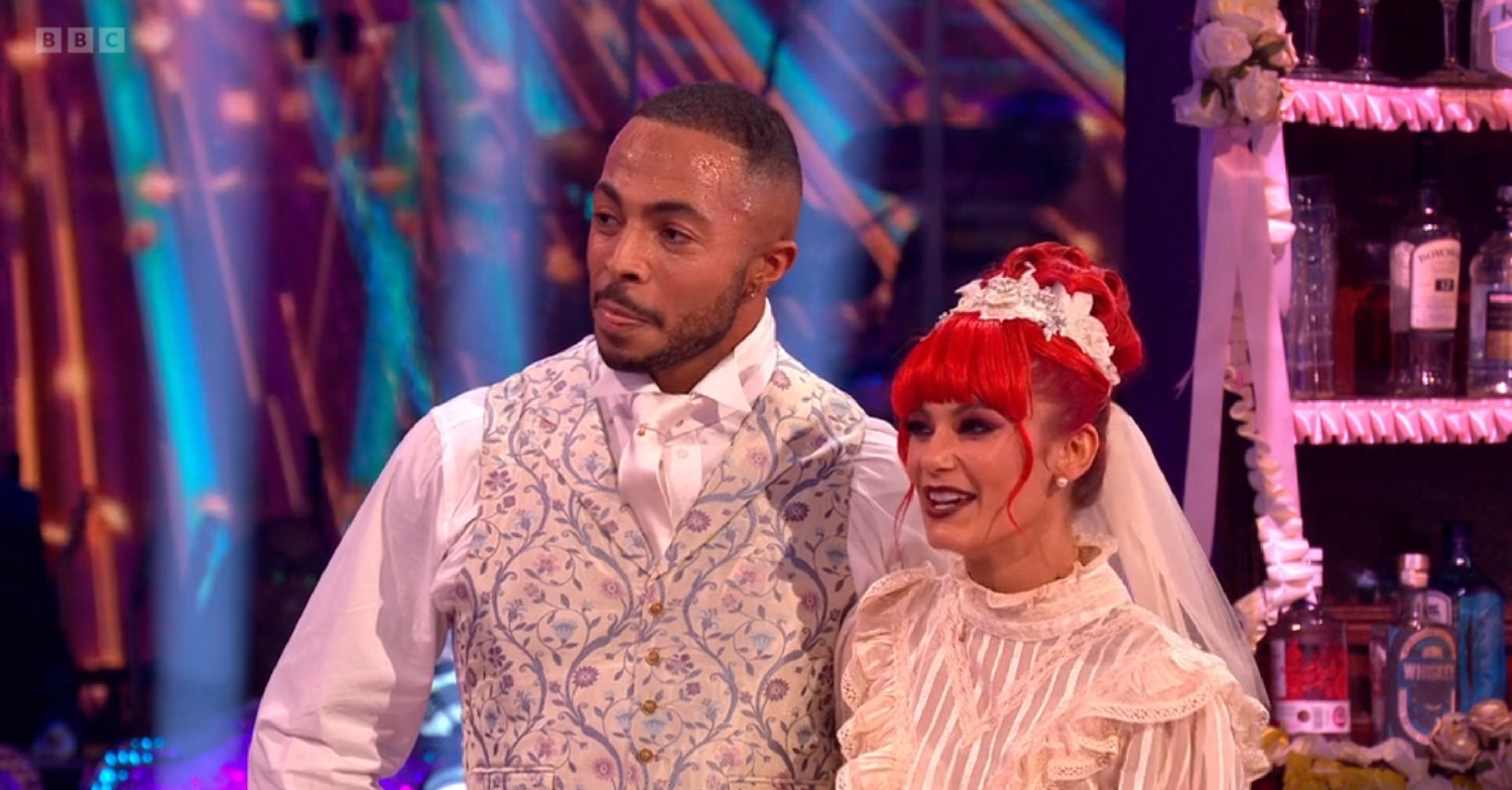 Dianne Buswell,Tyler West on Strictly Come Dancing 2022 