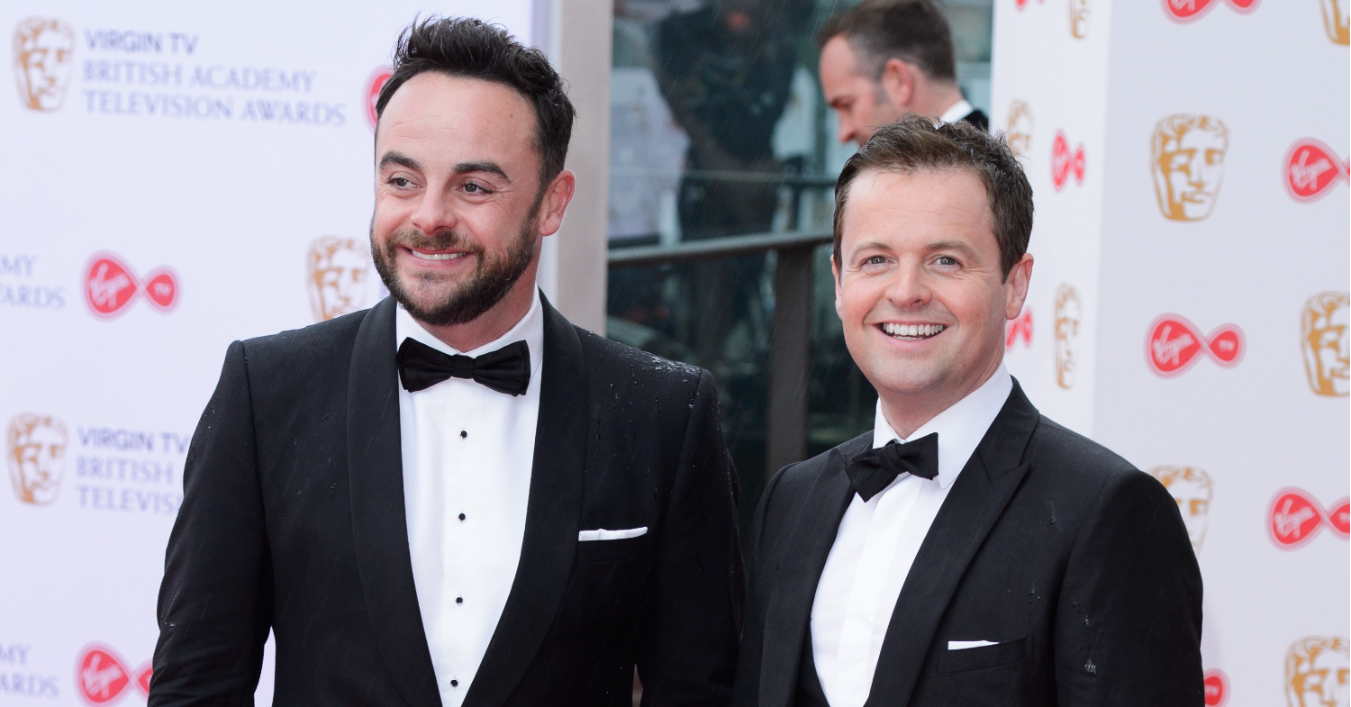 Ant & Dec on the red carpet