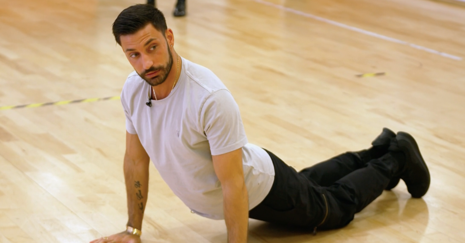 Giovanni Pernice led down while rehearsing for Strictly 