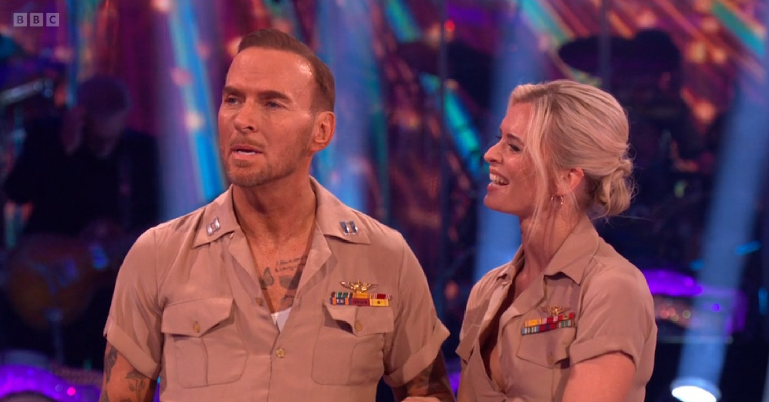 Matt Goss and Nadiya Bychkova on Strictly 
