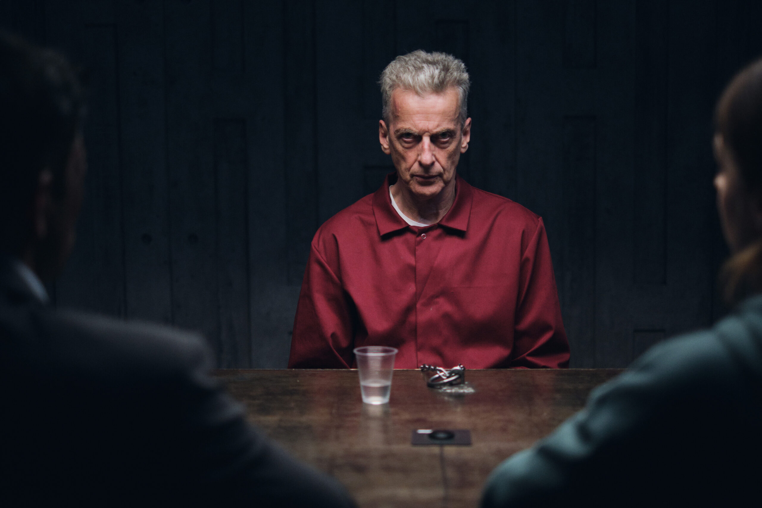 Peter Capaldi as Gideon in The Devil's Hour looking terrifying