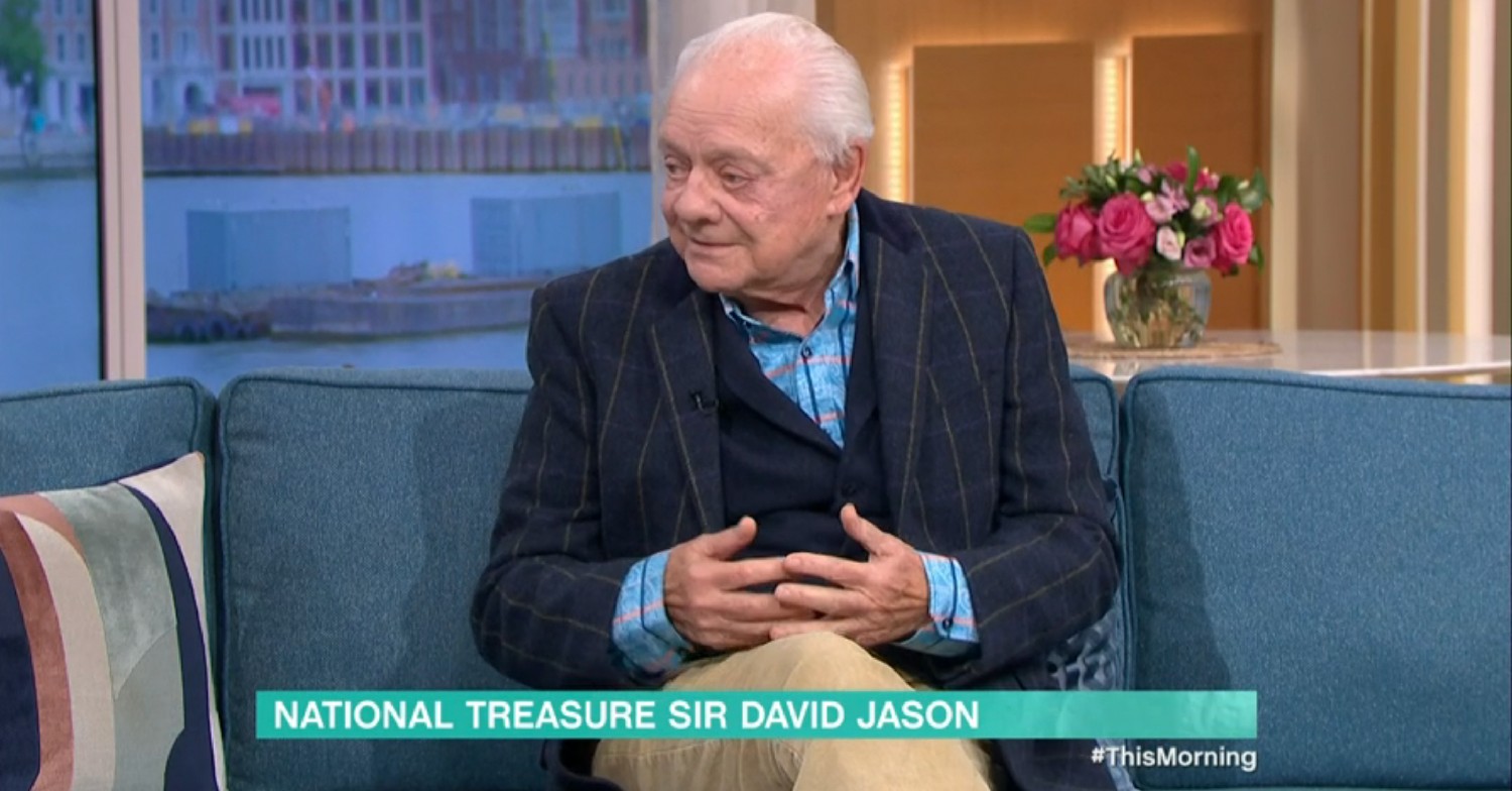 David Jason on This Morning today 