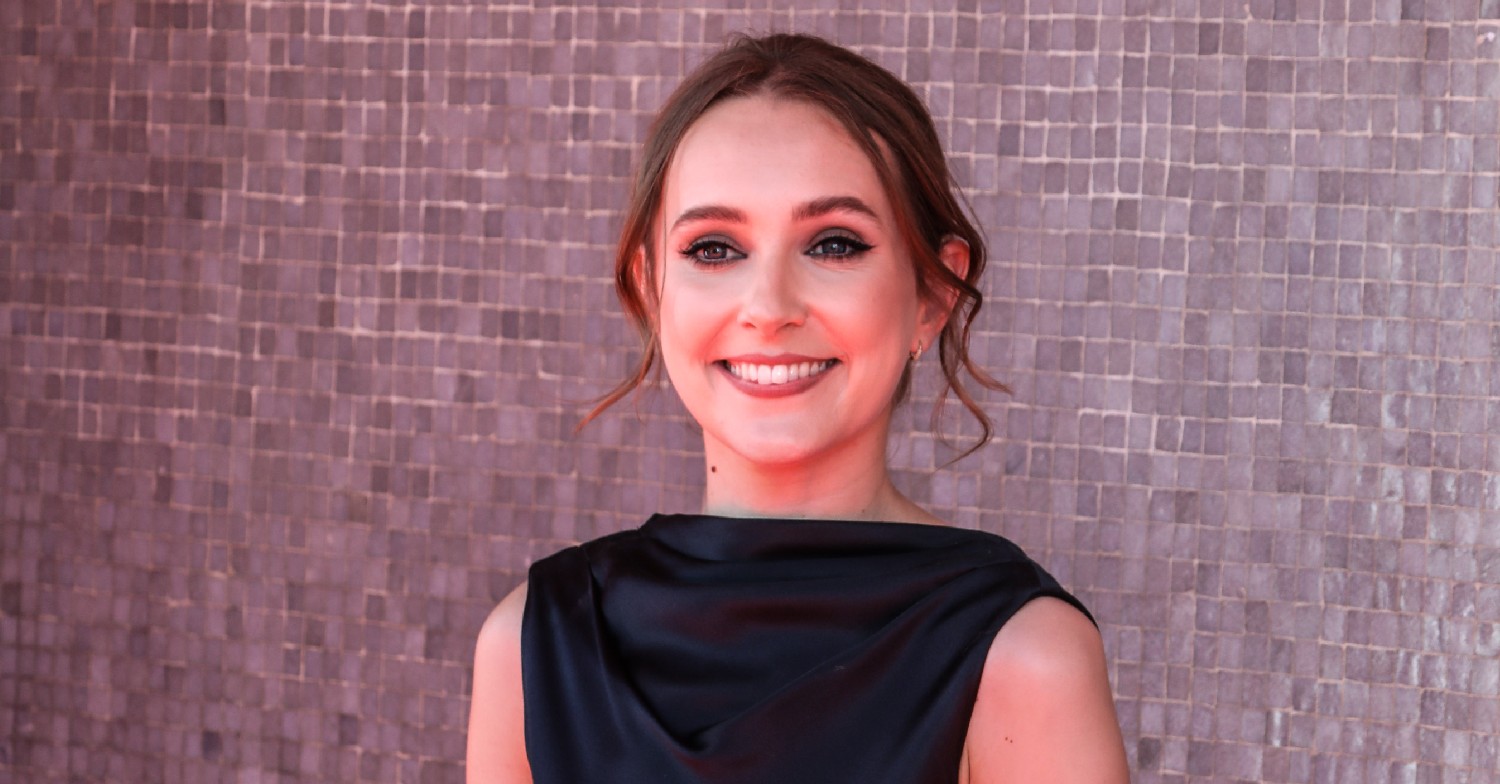 Rose Ayling-Ellis smiling at awards show