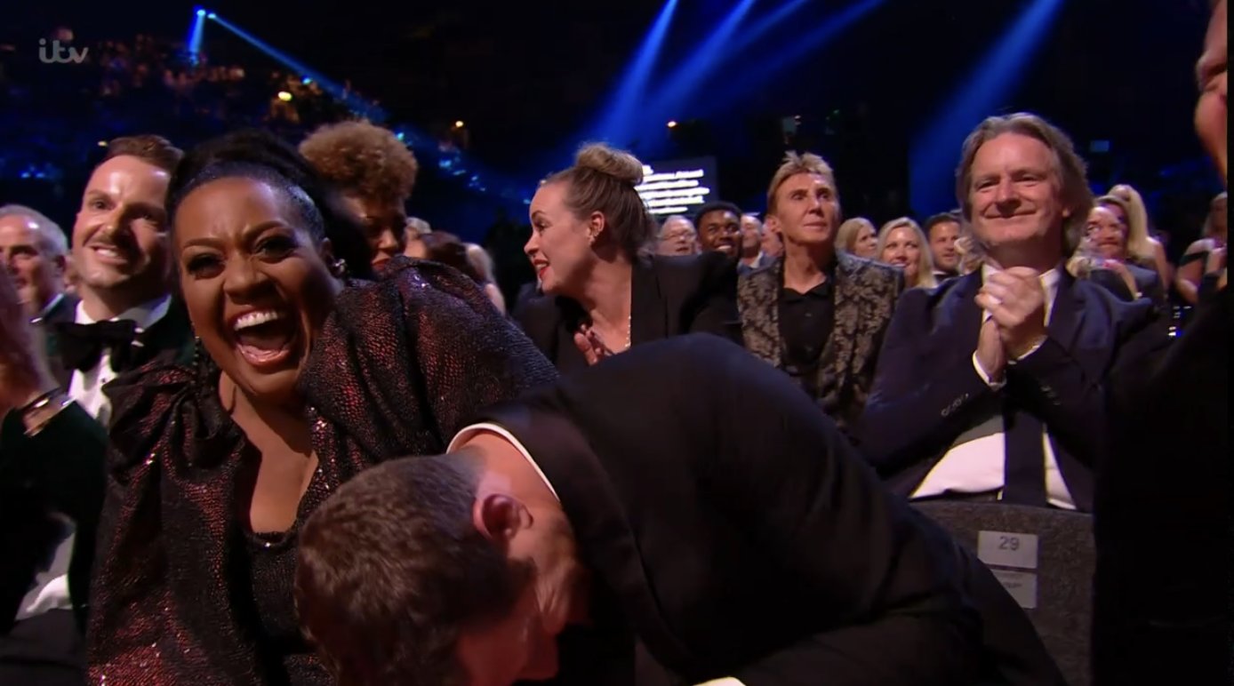 Alison Hammond and the NTA Awards last night